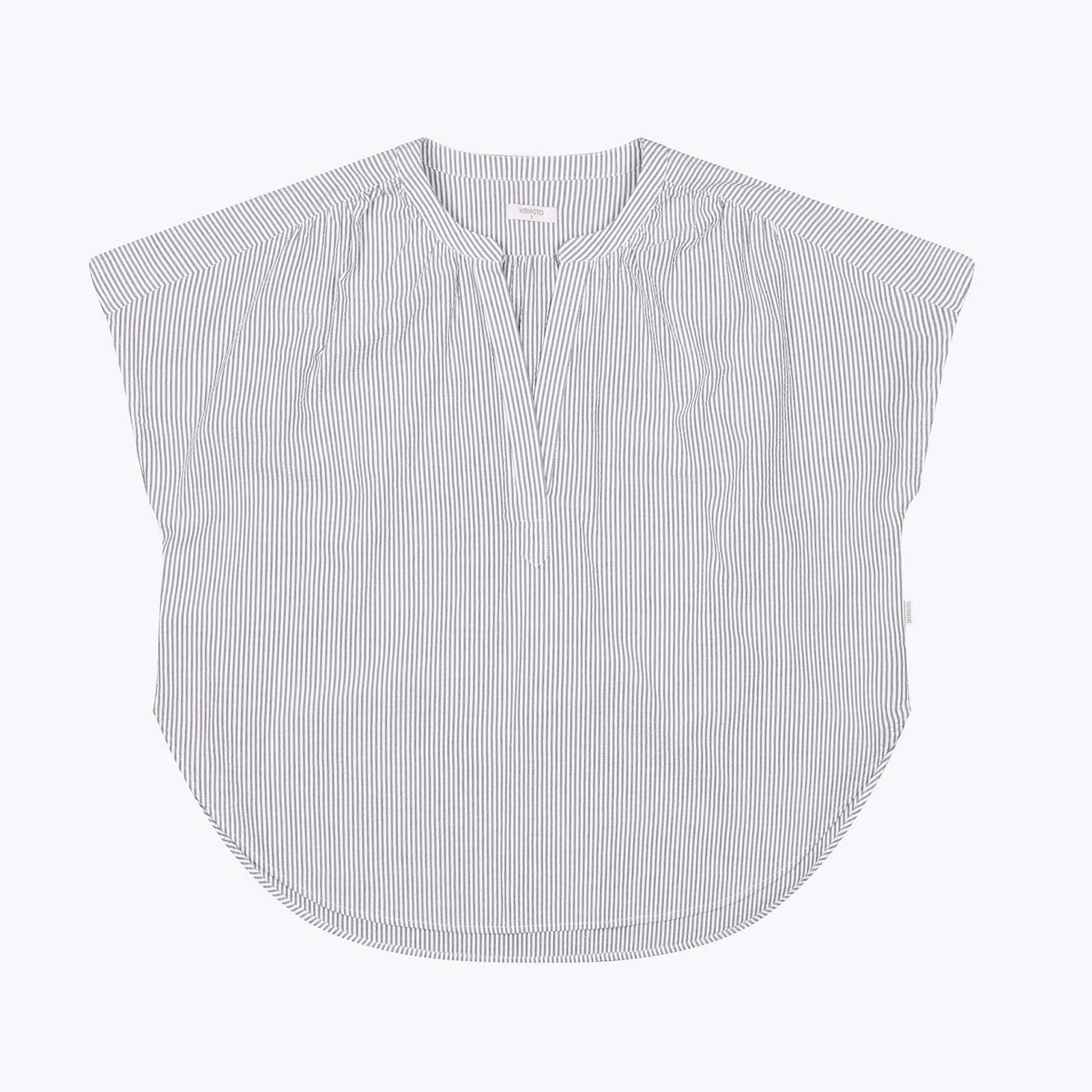 Eileen Short Sleeve Blouse navy blue - Image 5