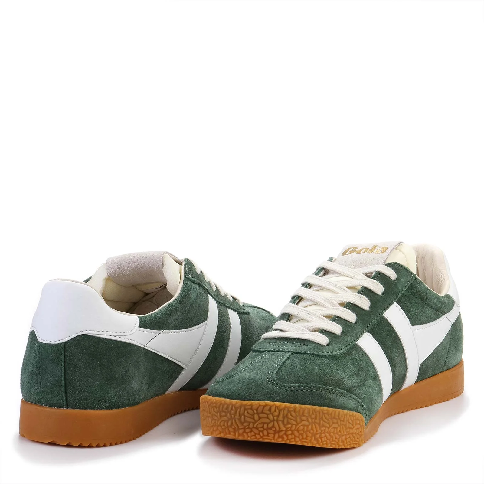 Elan Suede evergreen/white - Image 3