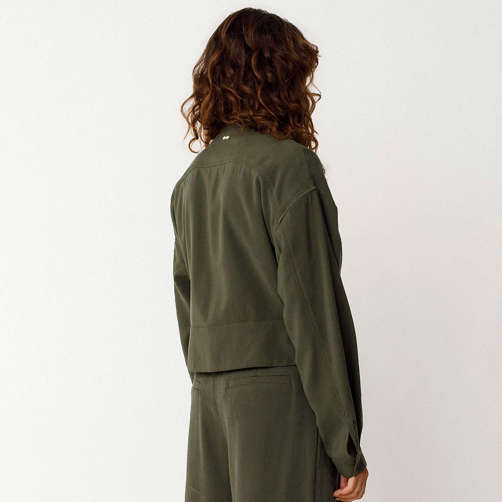 Elene Jacket bottle green - Image 2