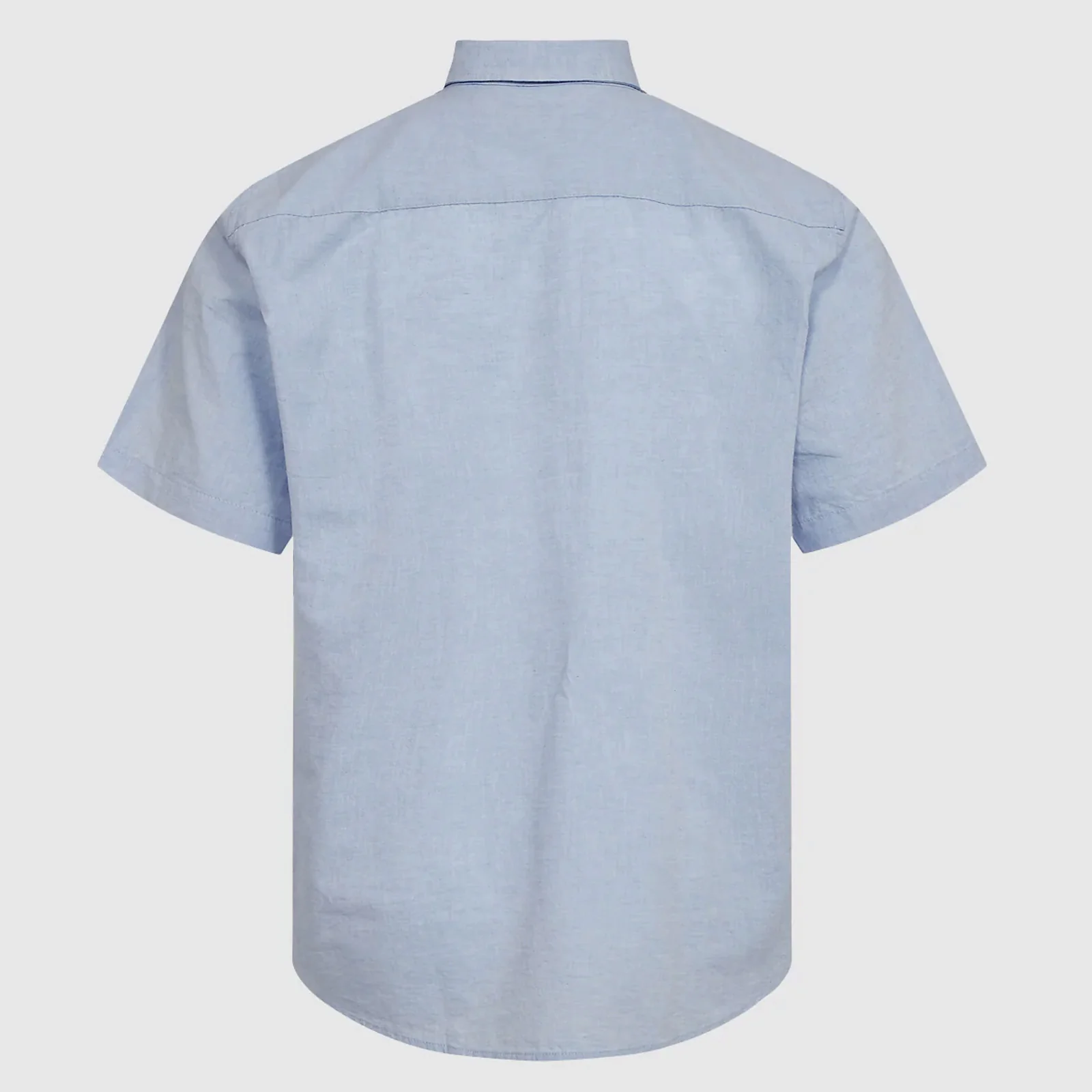 Eric Linen S/S Shirt 9802 hydrangea melange - Image 2