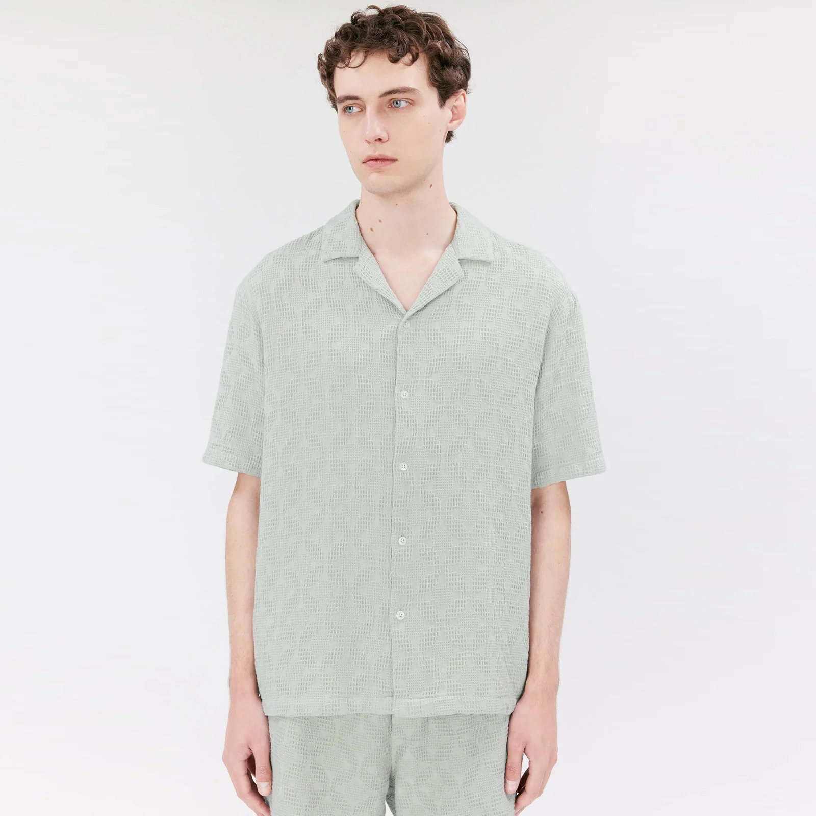 Favian S/S Shirt sea foam