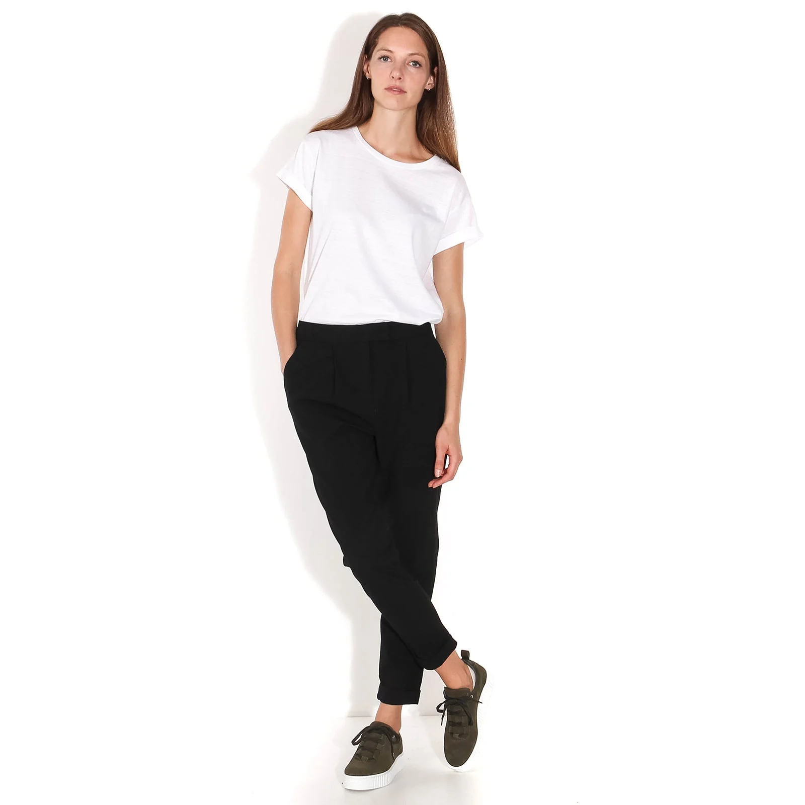 Ella Crop 547 Pant black - Image 4