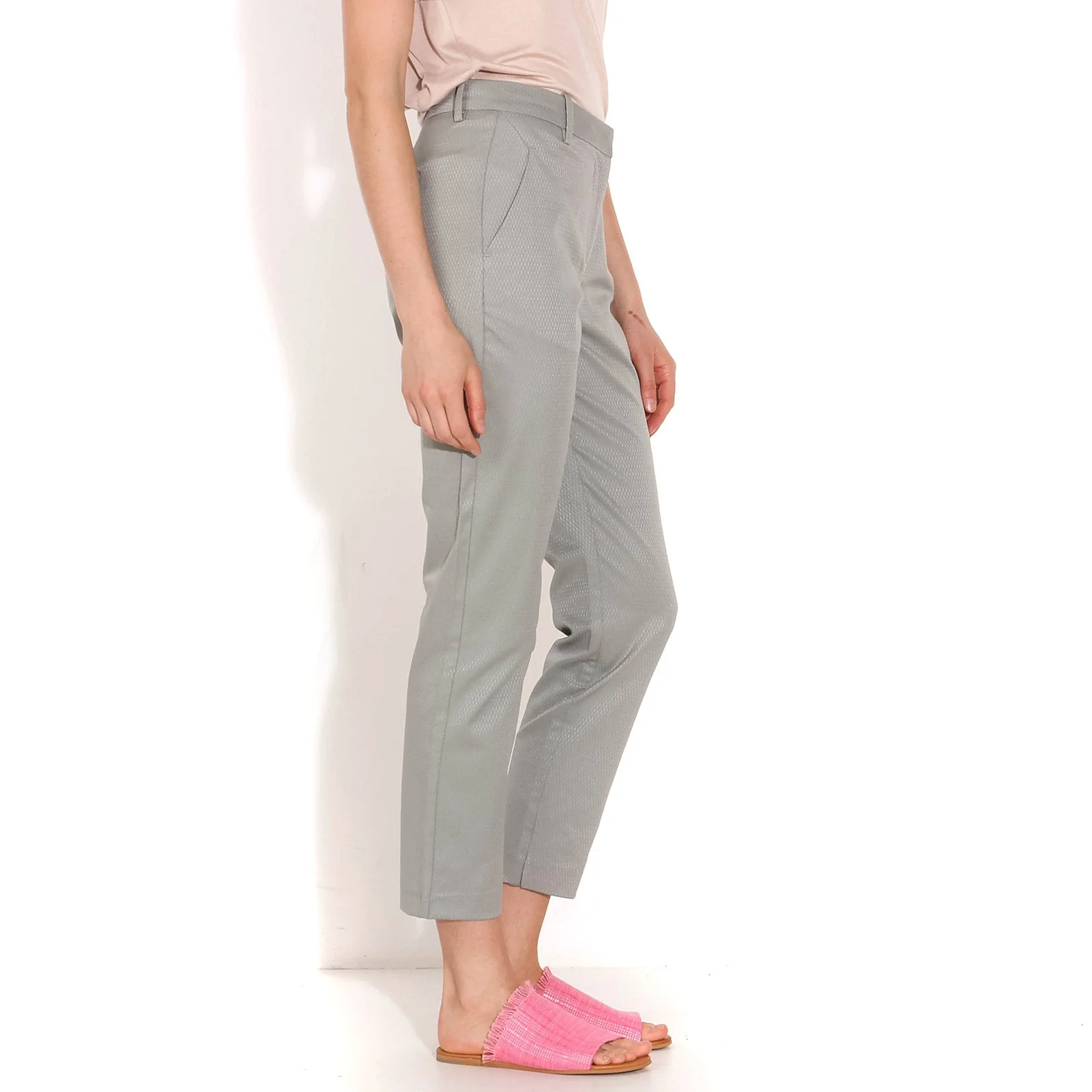 Kylie Crop 705 Pant grey - Image 4
