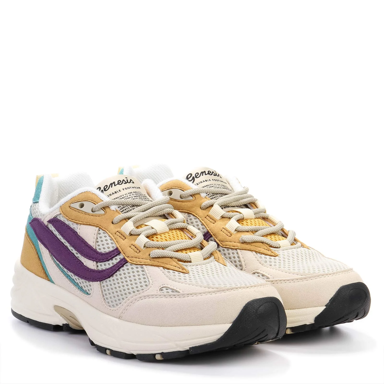 G-Eco ´99 Multi Flowers sand/wheat/purple/petrol - Image 2