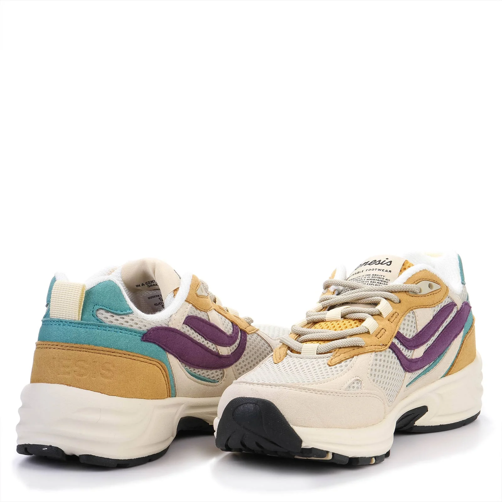 G-Eco ´99 Multi Flowers sand/wheat/purple/petrol - Image 3