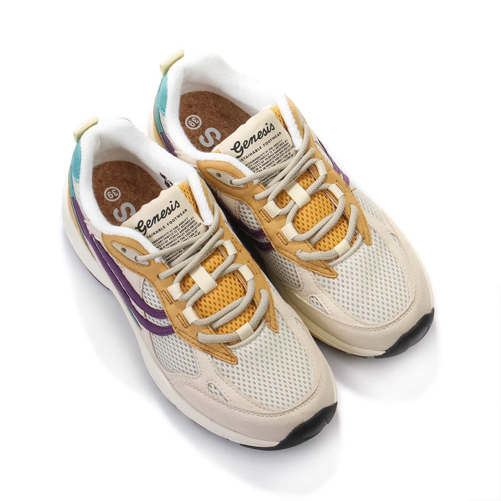 G-Eco ´99 Multi Flowers sand/wheat/purple/petrol - Image 4
