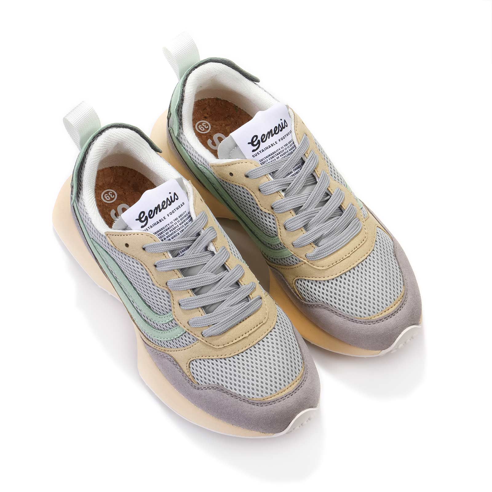 G-Marathon Multipastel grey/cornhusk/pale green - Image 4