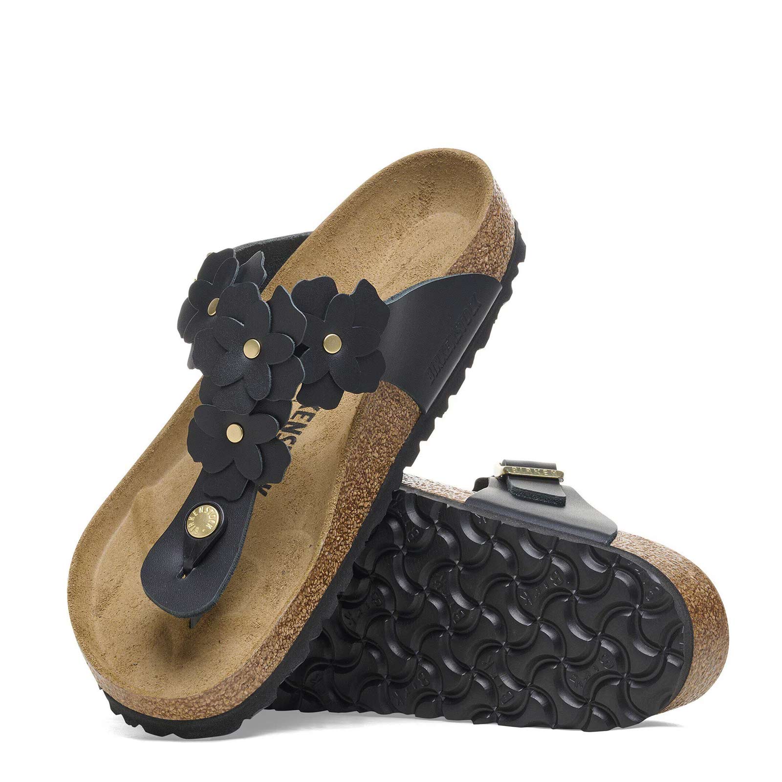 Gizeh Narrow Fit Flower Embellishment black - Image 7