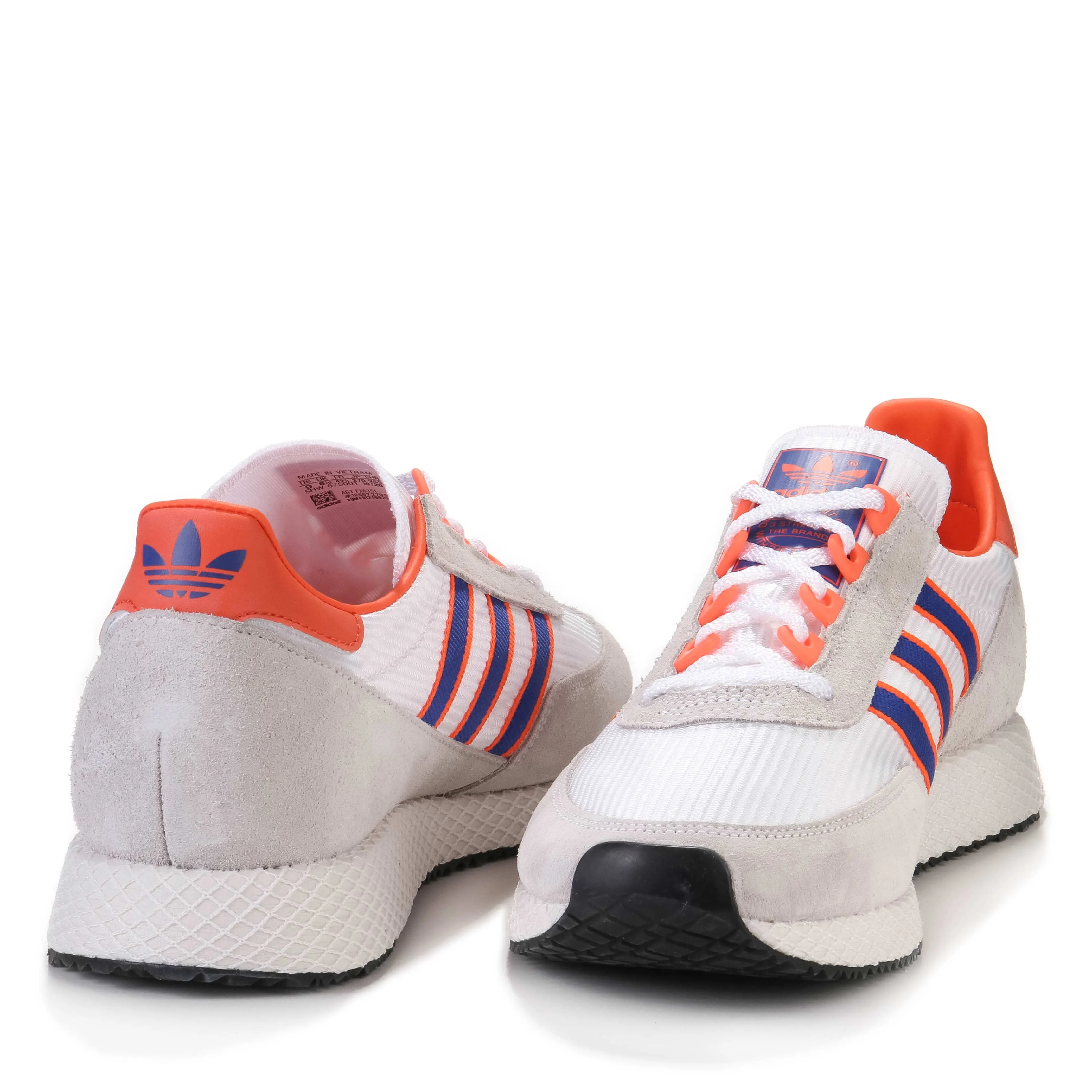 Glenbuck footwear white/royalblue/true orange - Image 3