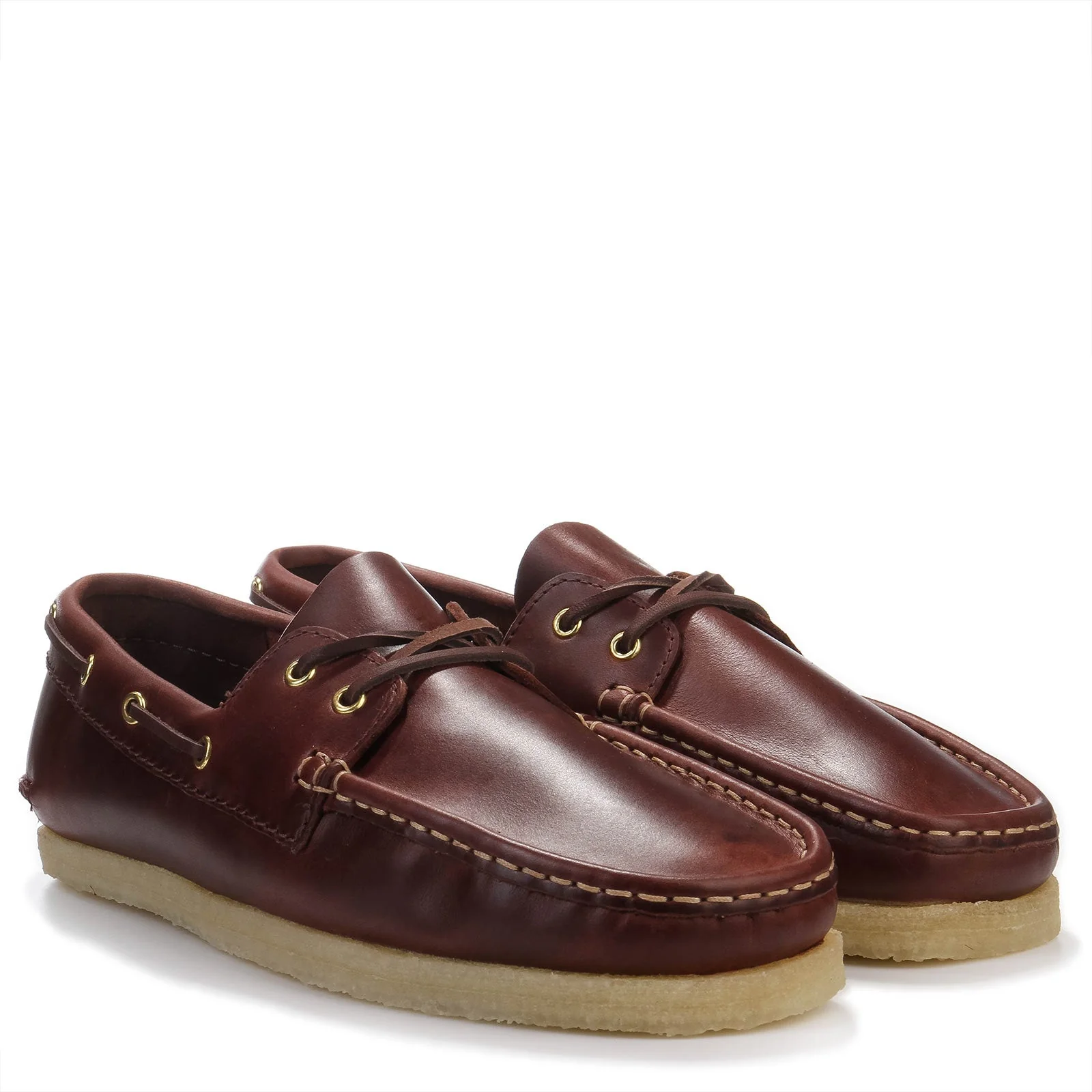 Godney Boat Shoe Leather british tan - Image 2