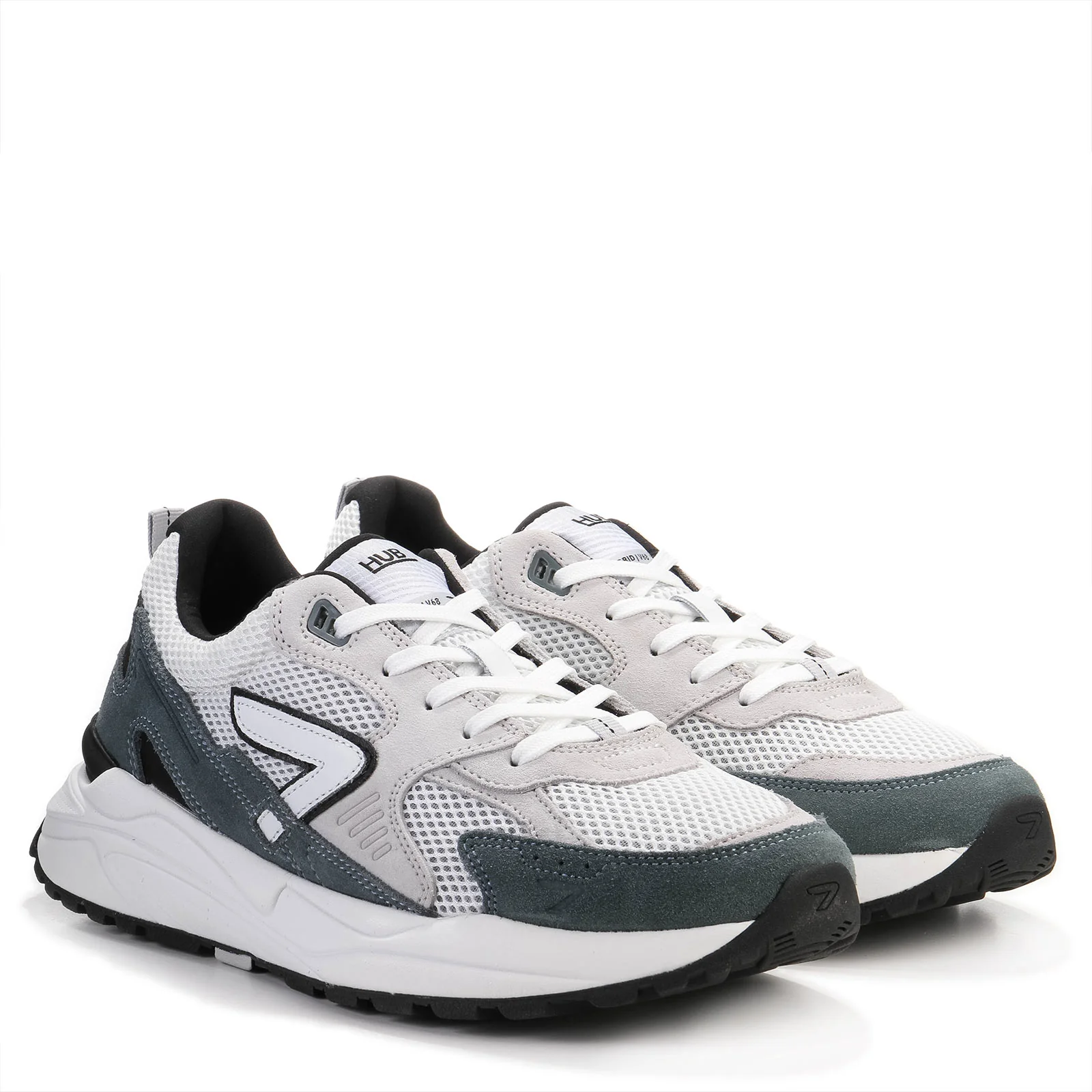 Grid-M S48 white/night green/white-blk - Image 2