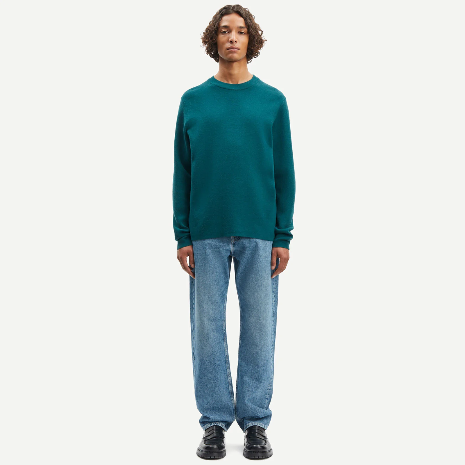 Gunan Crew Neck Jumper atlantic deep - Image 2