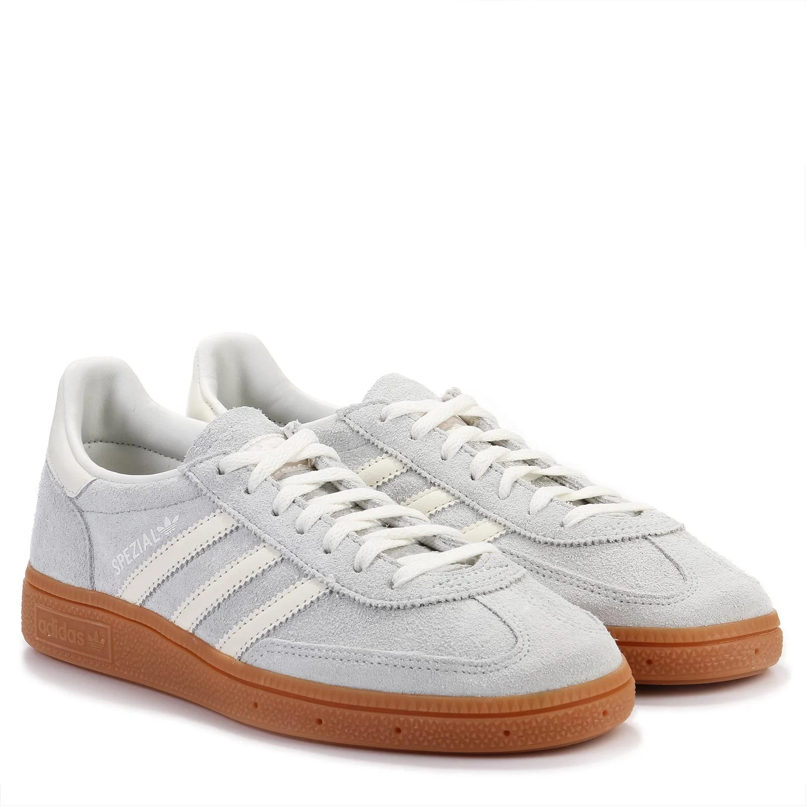 Handball Spezial wonder silver/off white/gum 2 - Image 2