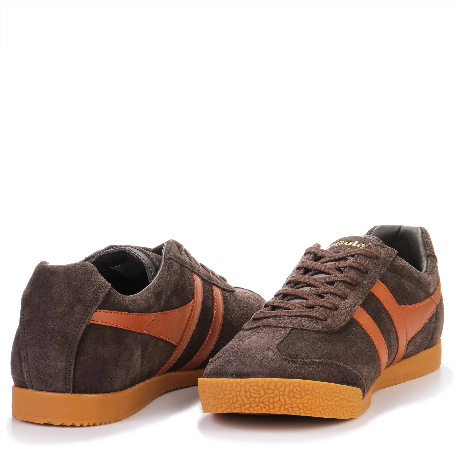 Harrier Suede dark brown/moody orange - Image 3