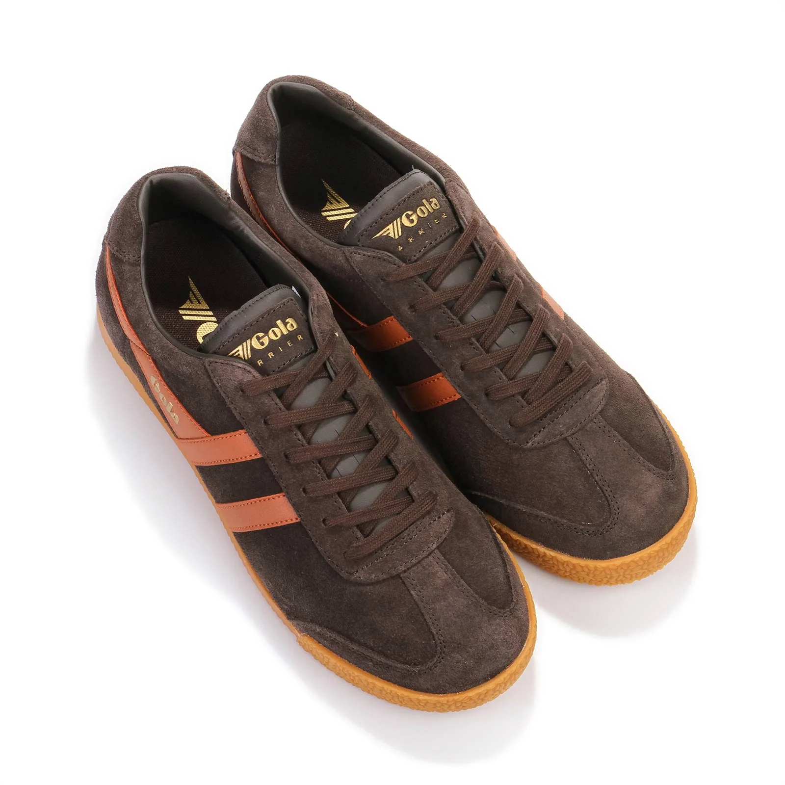 Harrier Suede dark brown/moody orange - Image 4