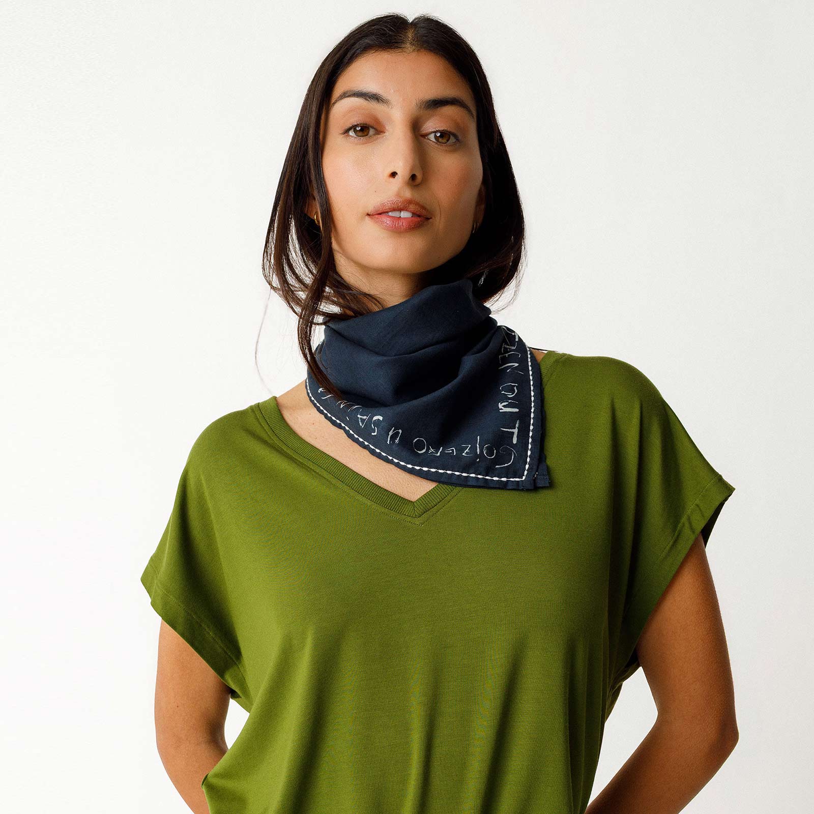 Hizkiak Scarf navy - Image 2