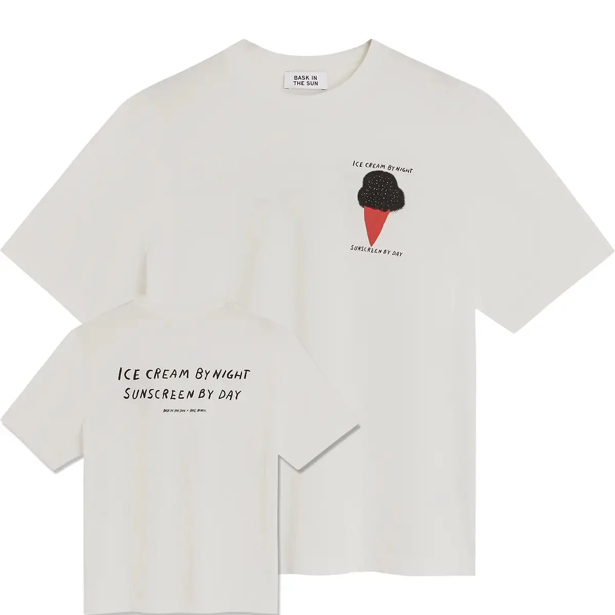 Icecream Relaxed Tee natural