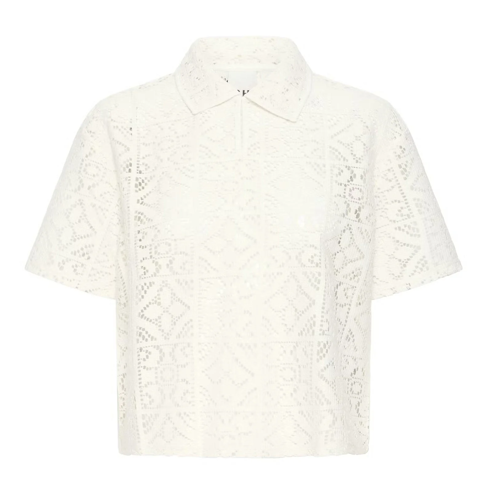 IHNaima S/S Polo cloud dancer - Image 3