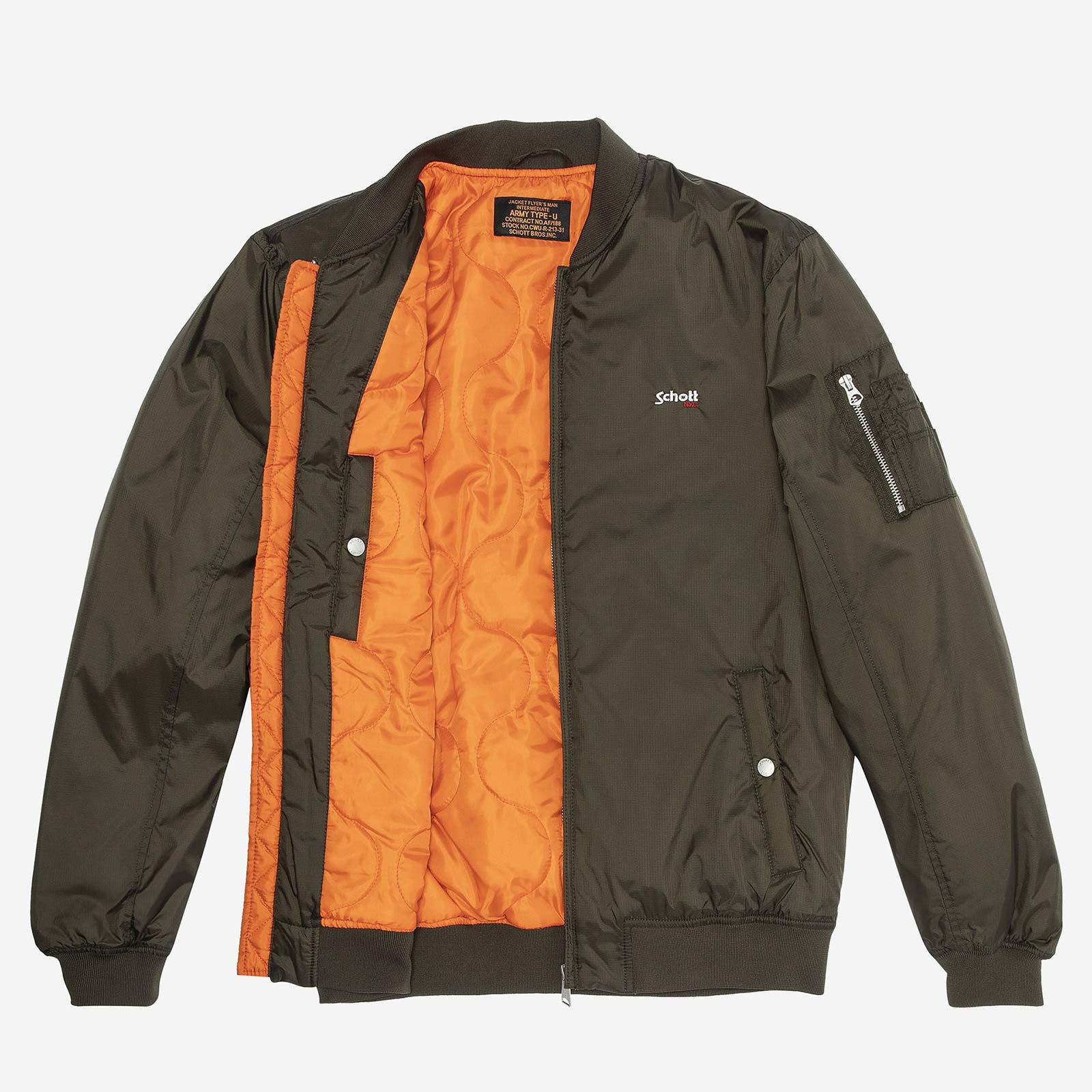 Indiana Ripstop Bomber Jacket khaki - Image 2