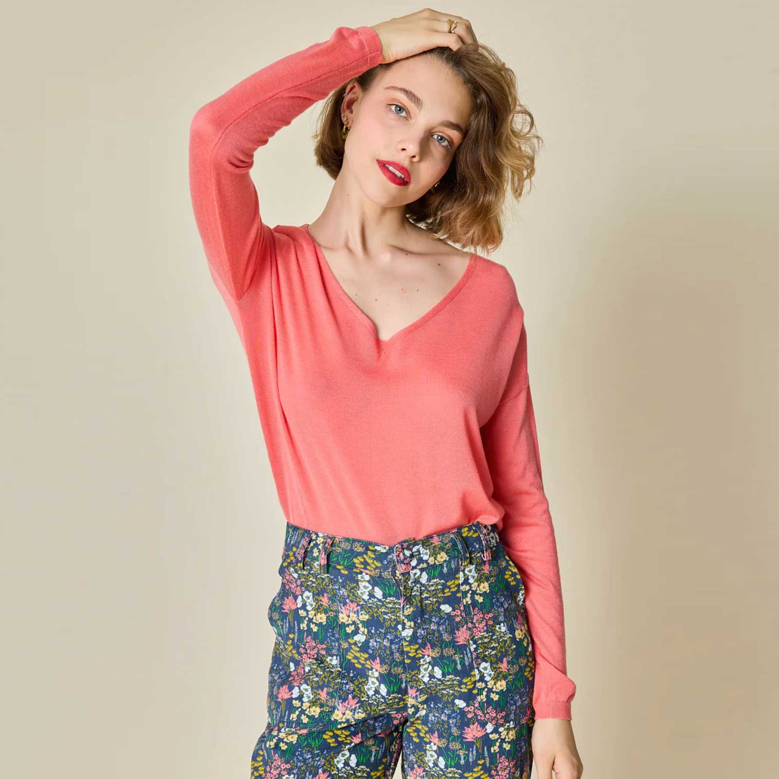 Ines Jumper camelia - Image 2