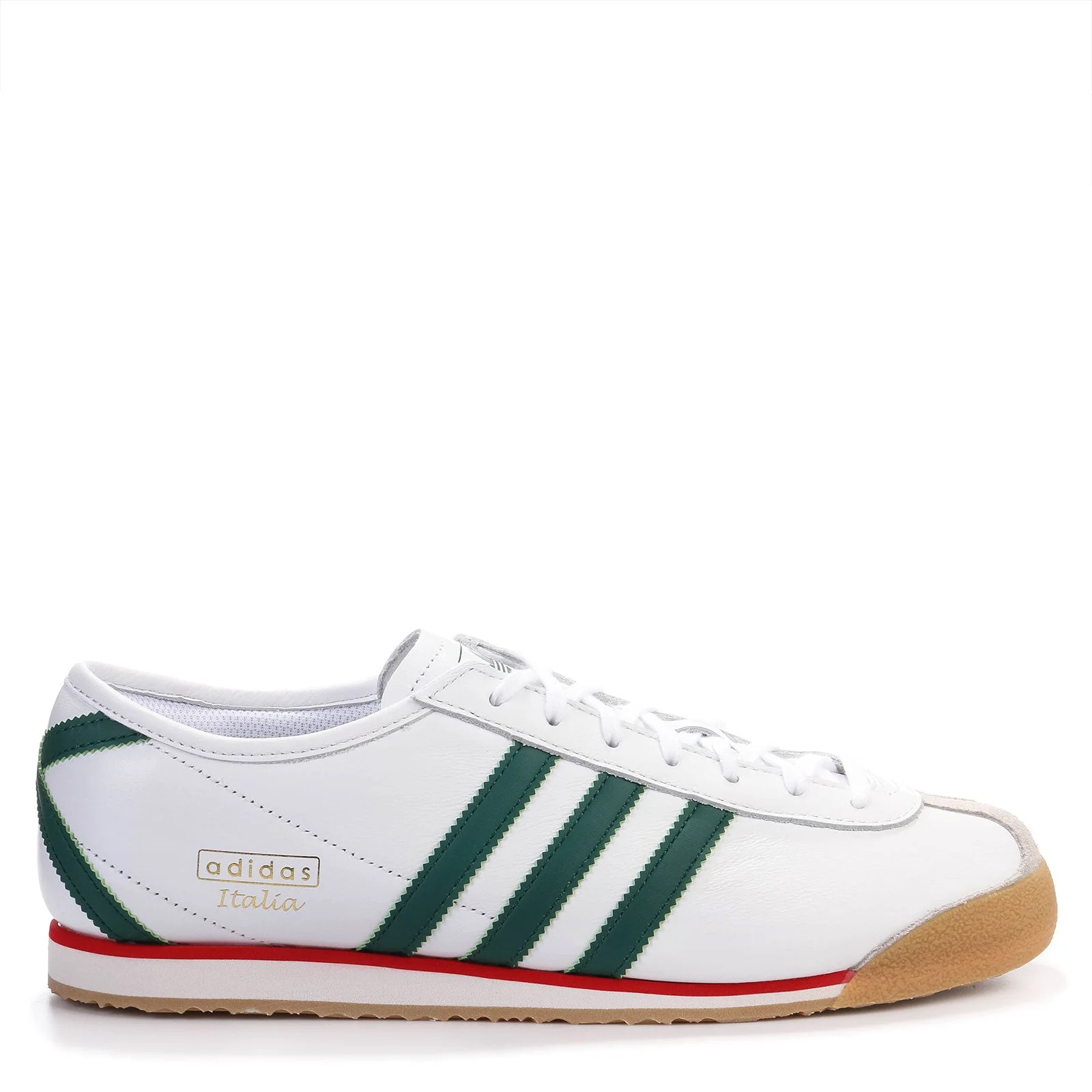 Italia 70s cloud white/collegiate green/gum