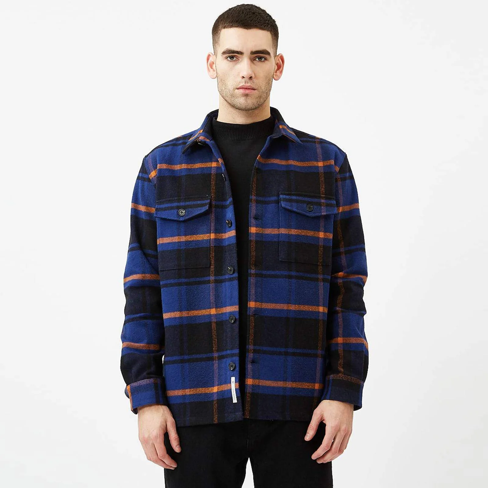 Doppy Overshirt black