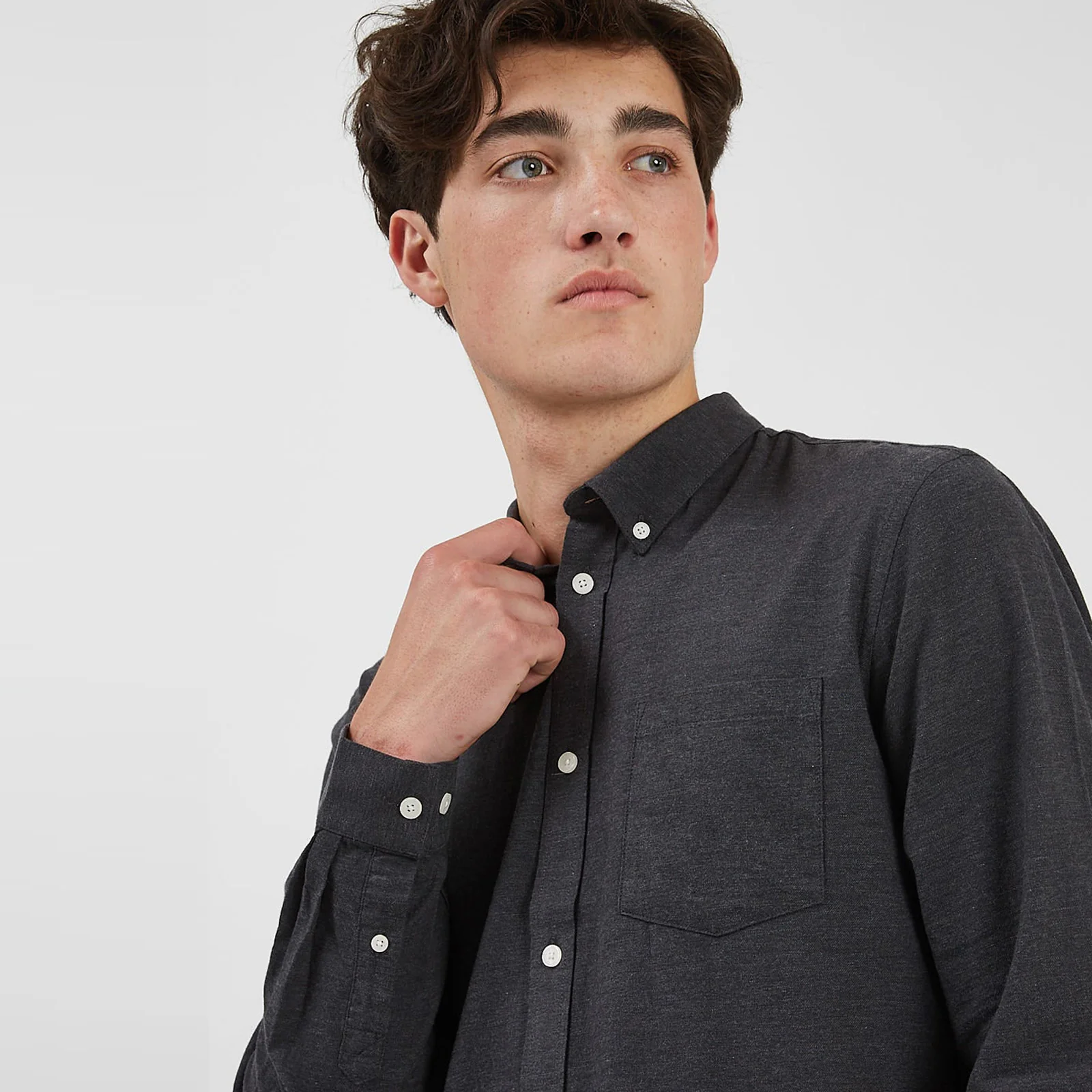 Jay 3.0 Shirt 0063 carbon melange - Image 3