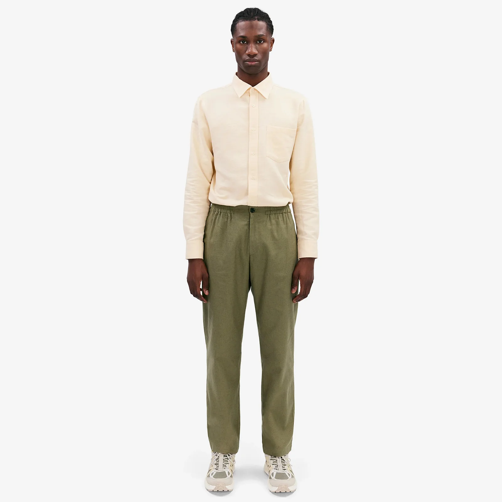 Johanson Linen Pant olive - Image 2