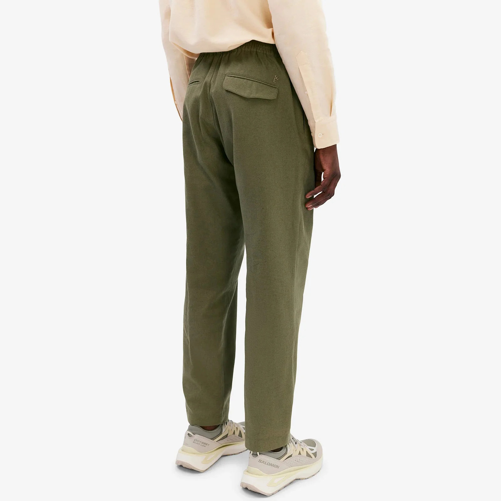Johanson Linen Pant olive - Image 3
