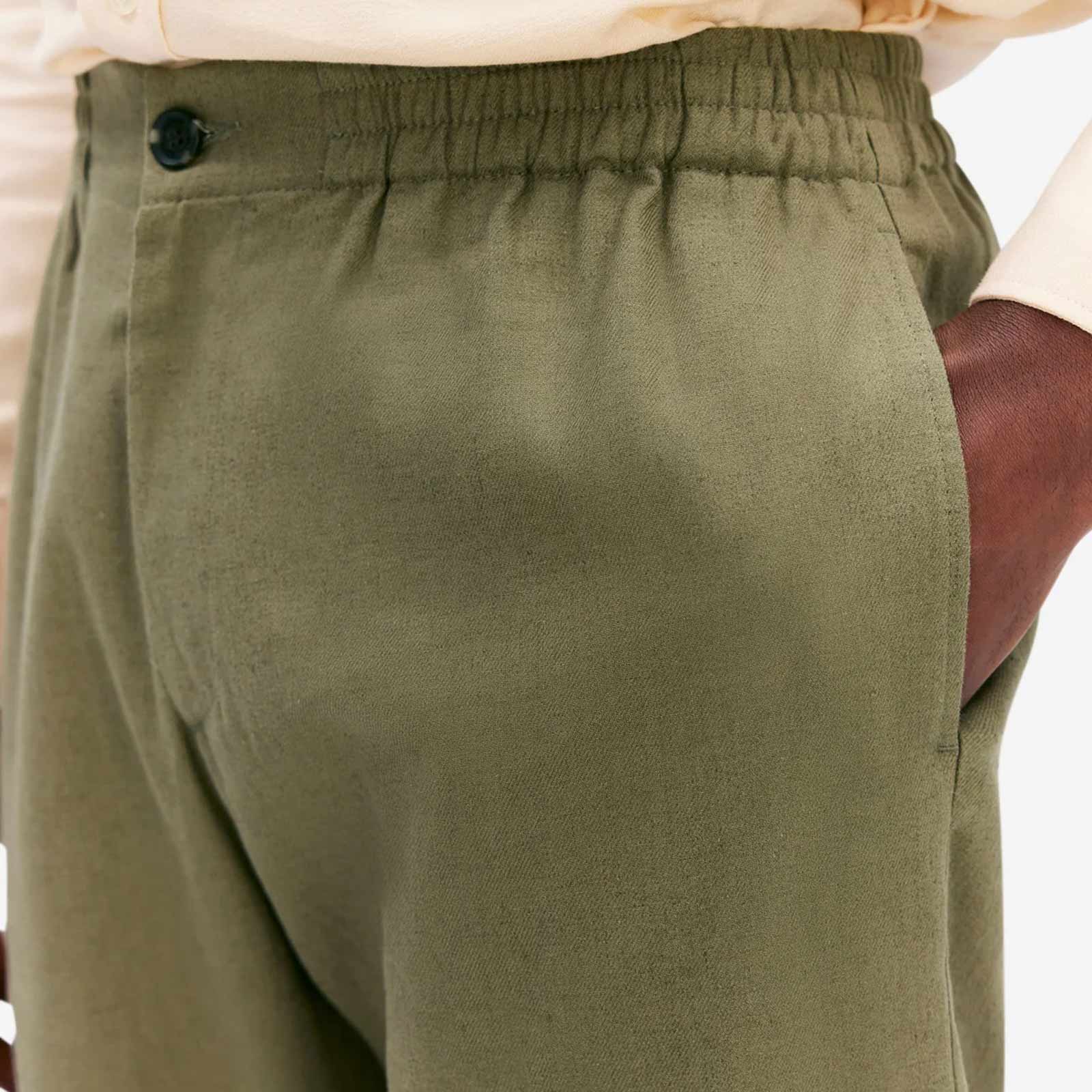 Johanson Linen Pant olive - Image 4