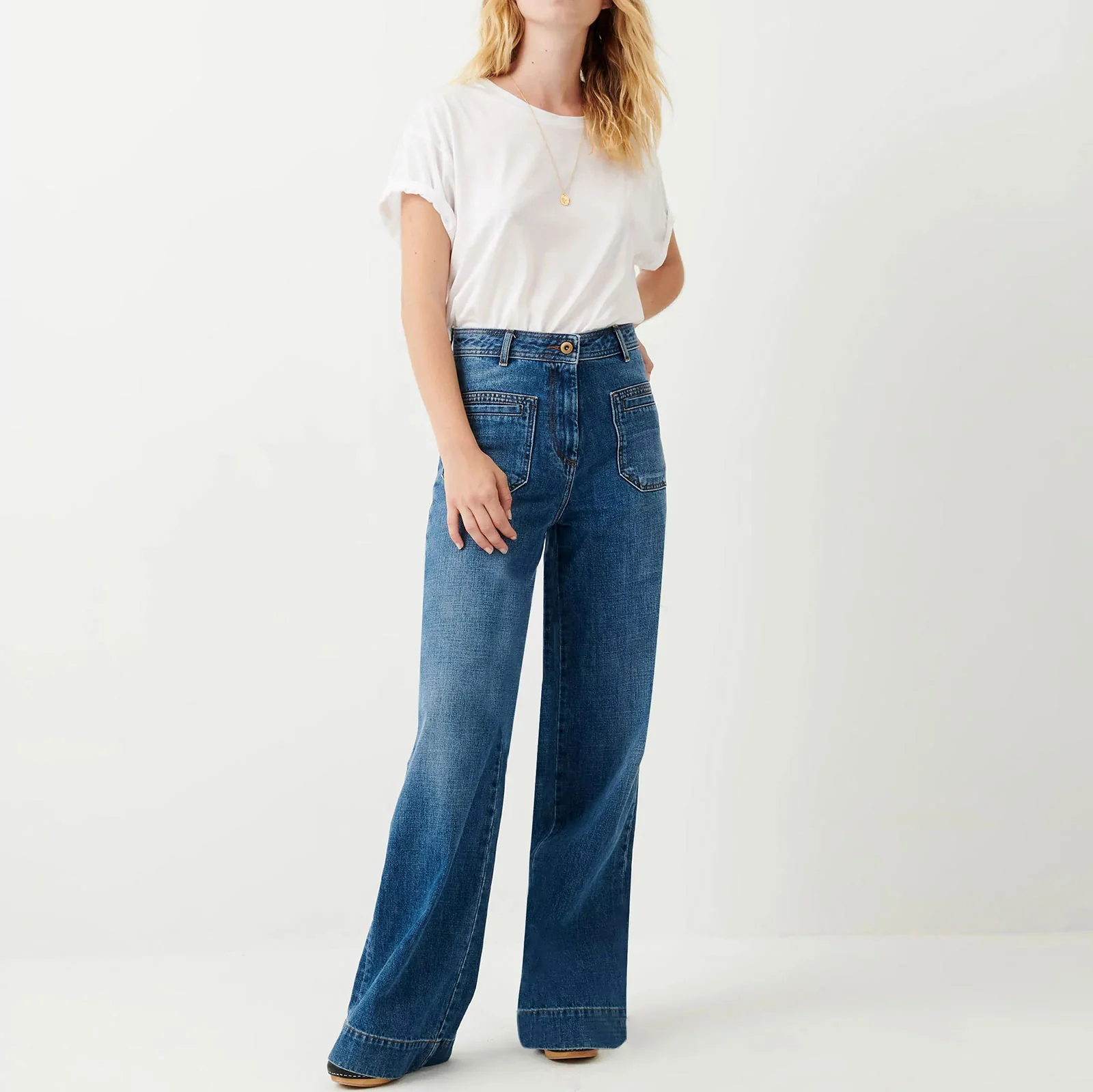 Johnny O Jeans vintage blue - Image 3