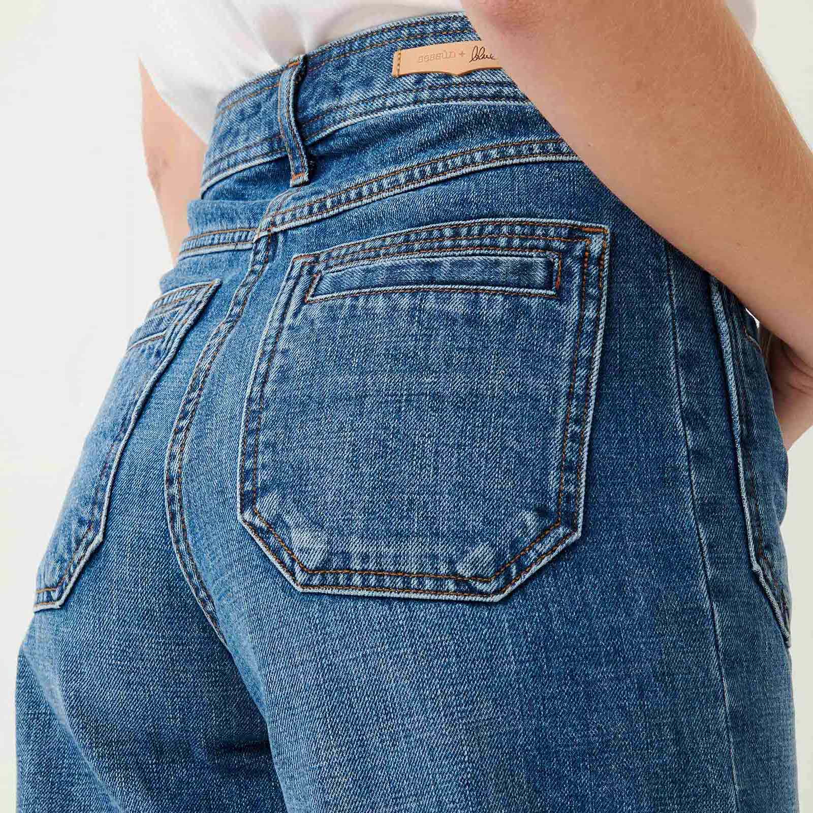 Johnny O Jeans vintage blue - Image 4