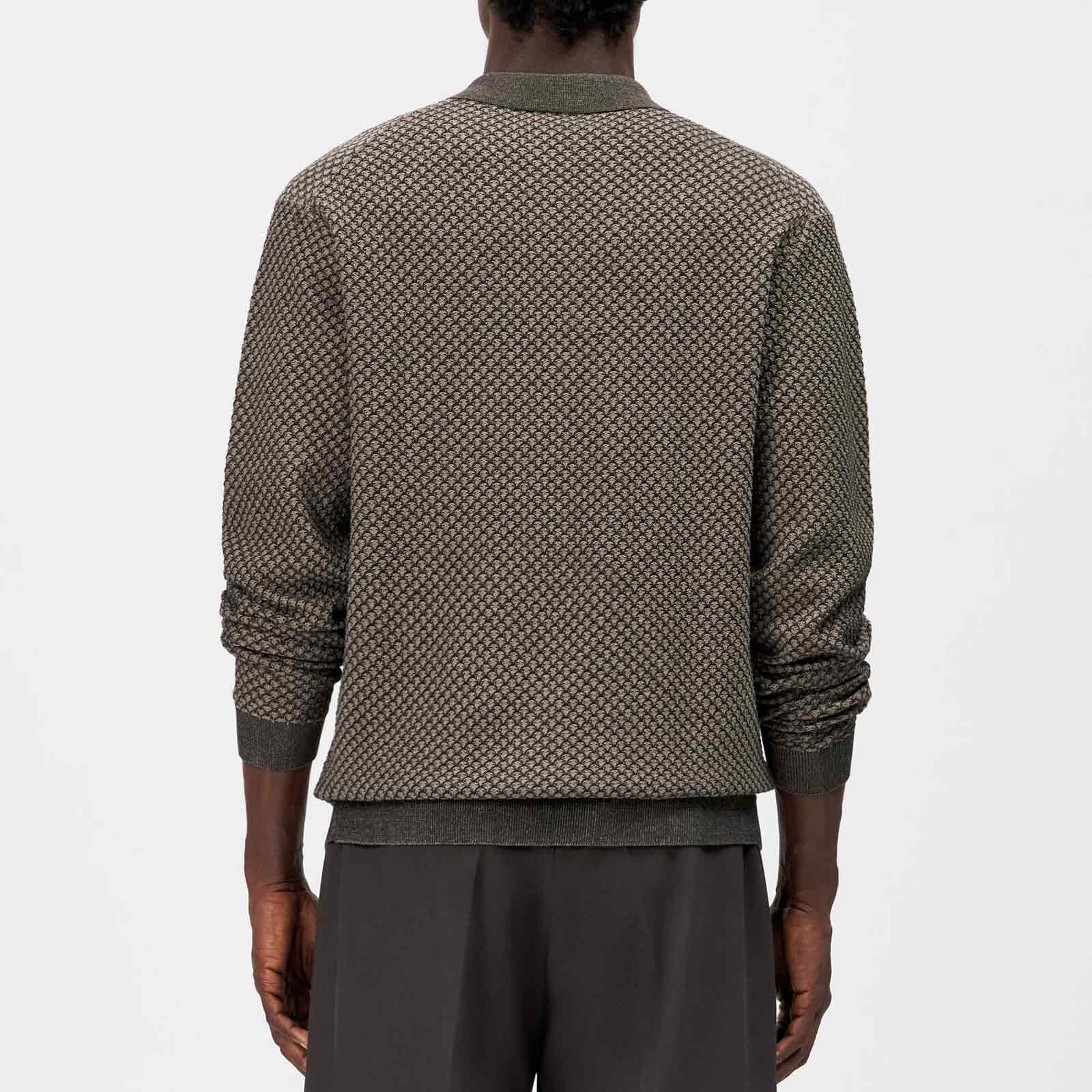 Jonnte L/S Polo 425183 chocolate brown - Image 2