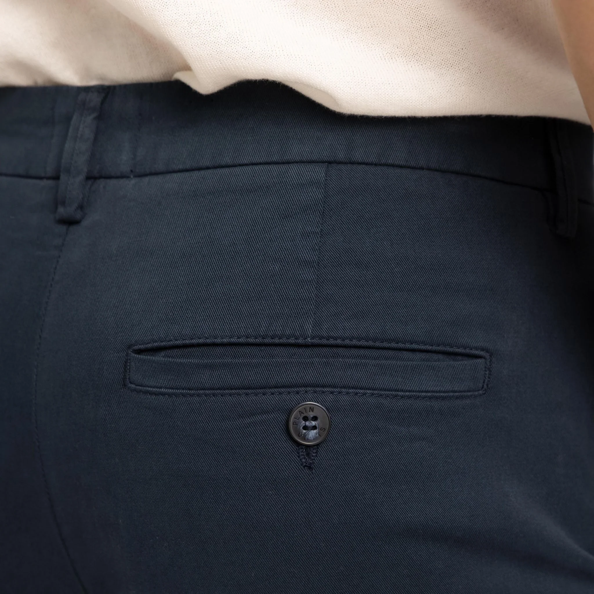 JoshPL 820 Slim Fit Chino navy - Image 6