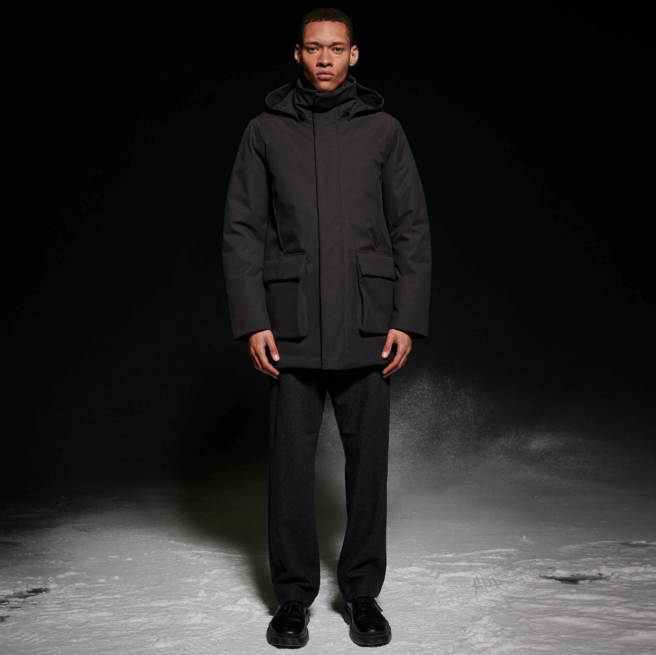 Kean Winter Jacket black - Image 3