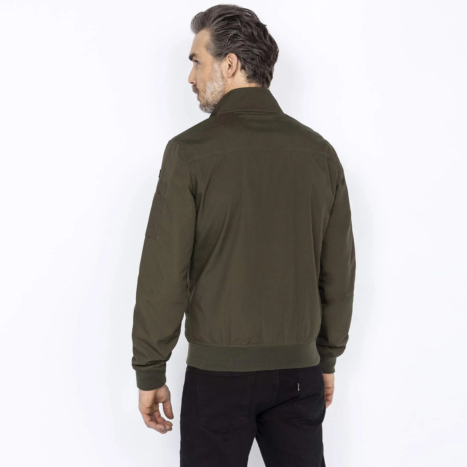 Kenny Court Jacket Badge dark khaki - Image 5