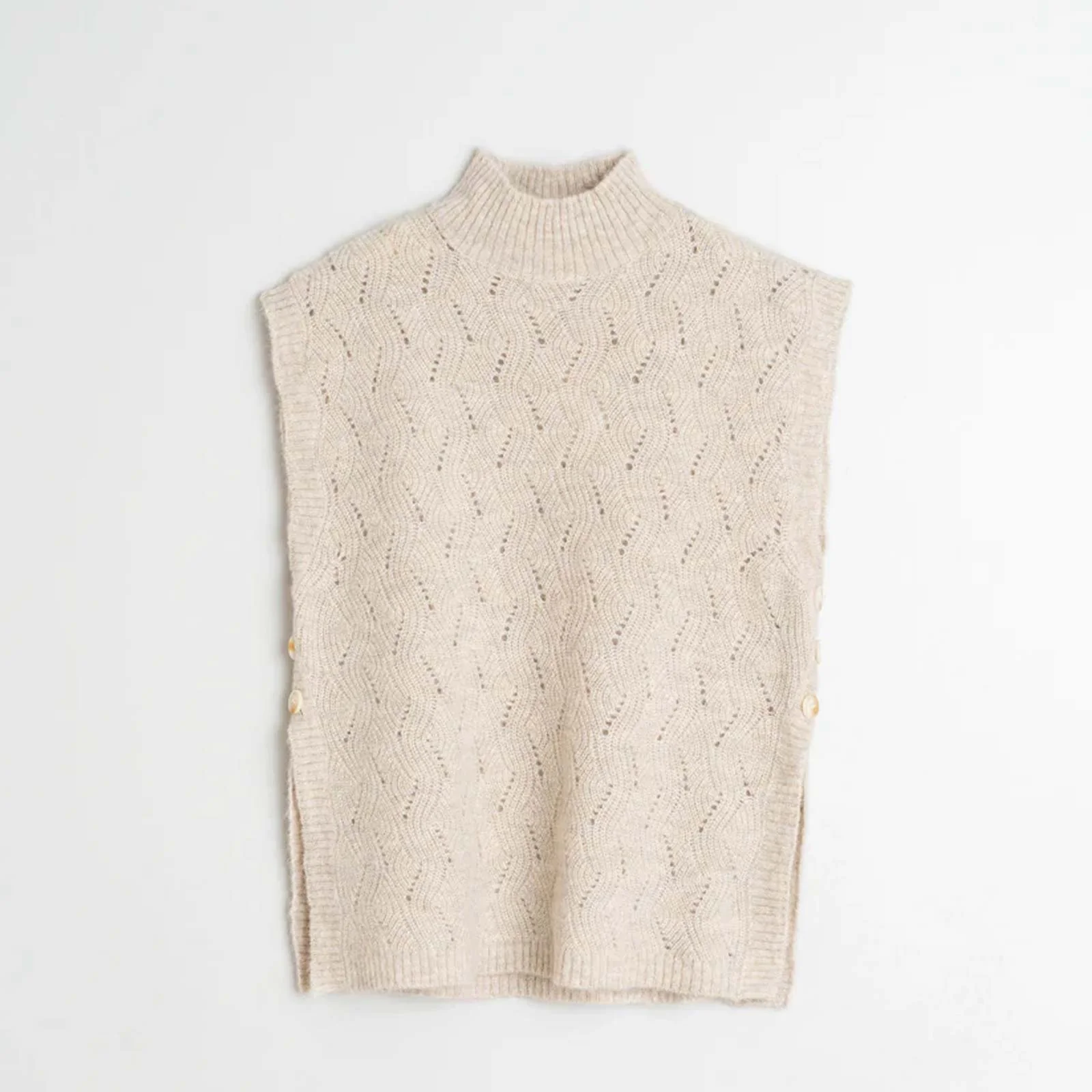 Knit Vest crudo - Image 4