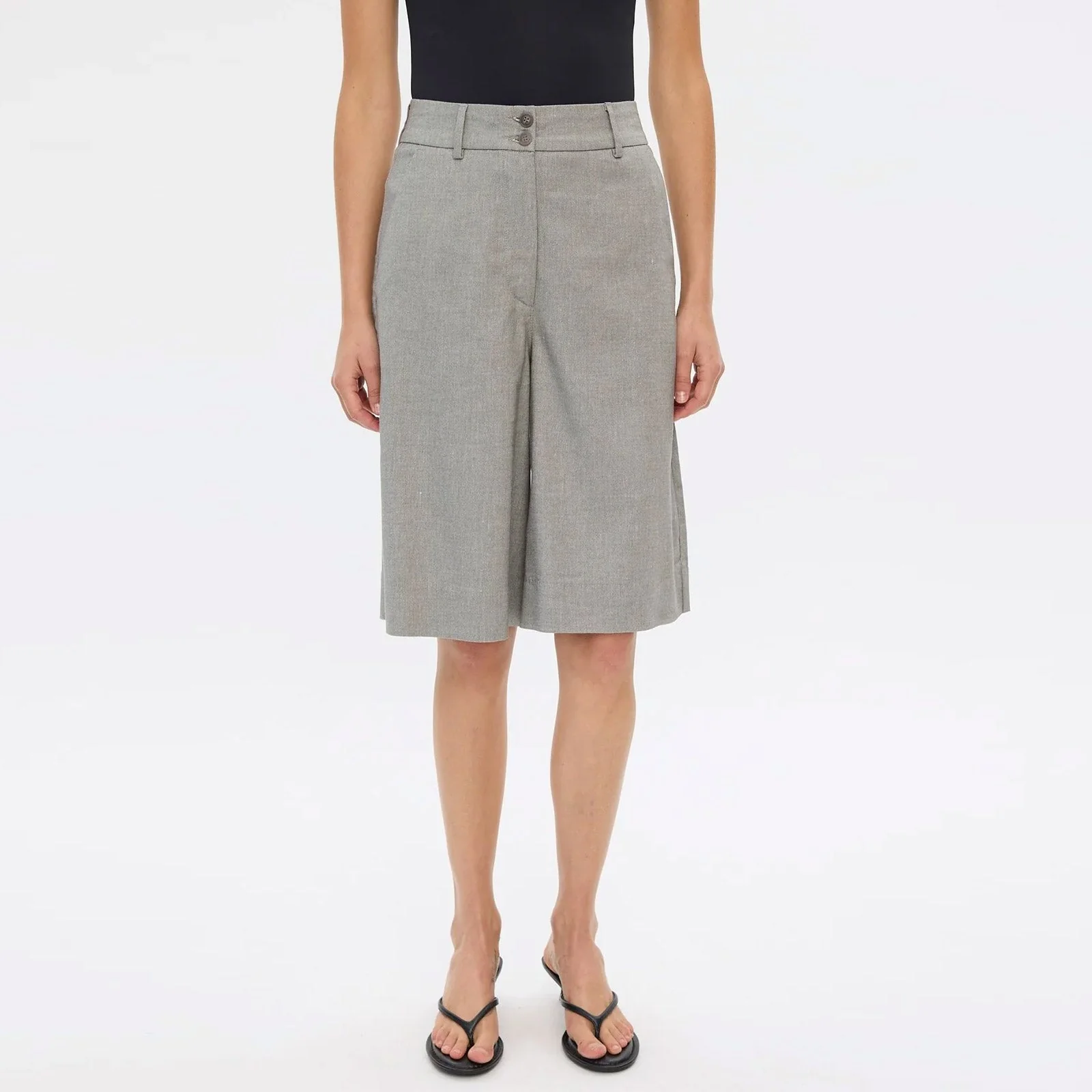 LauraFV 254 Long Shorts olive mist