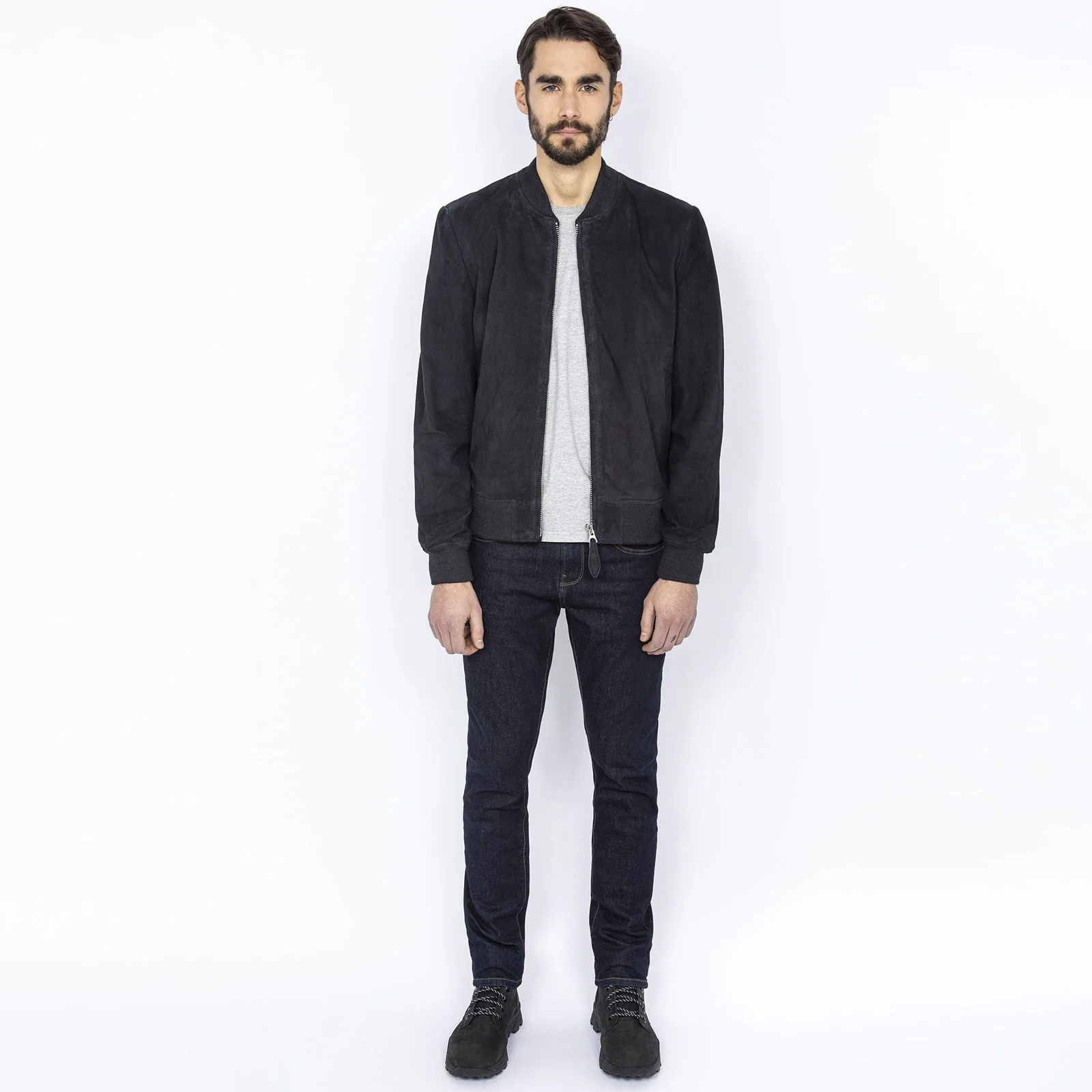LC300 Velour Blouson navy - Image 3