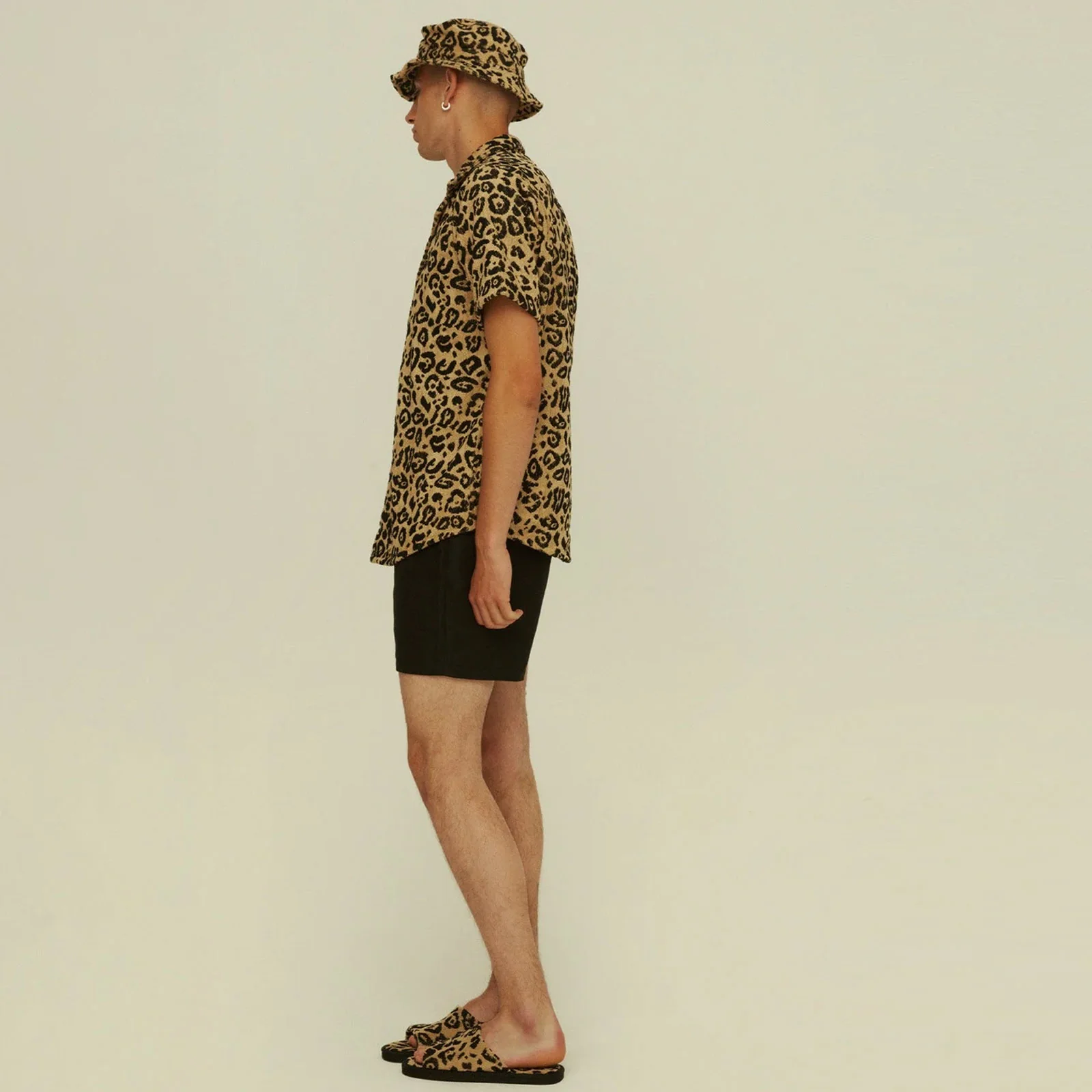 Leo Cuba Terry Shirt beige - Image 3