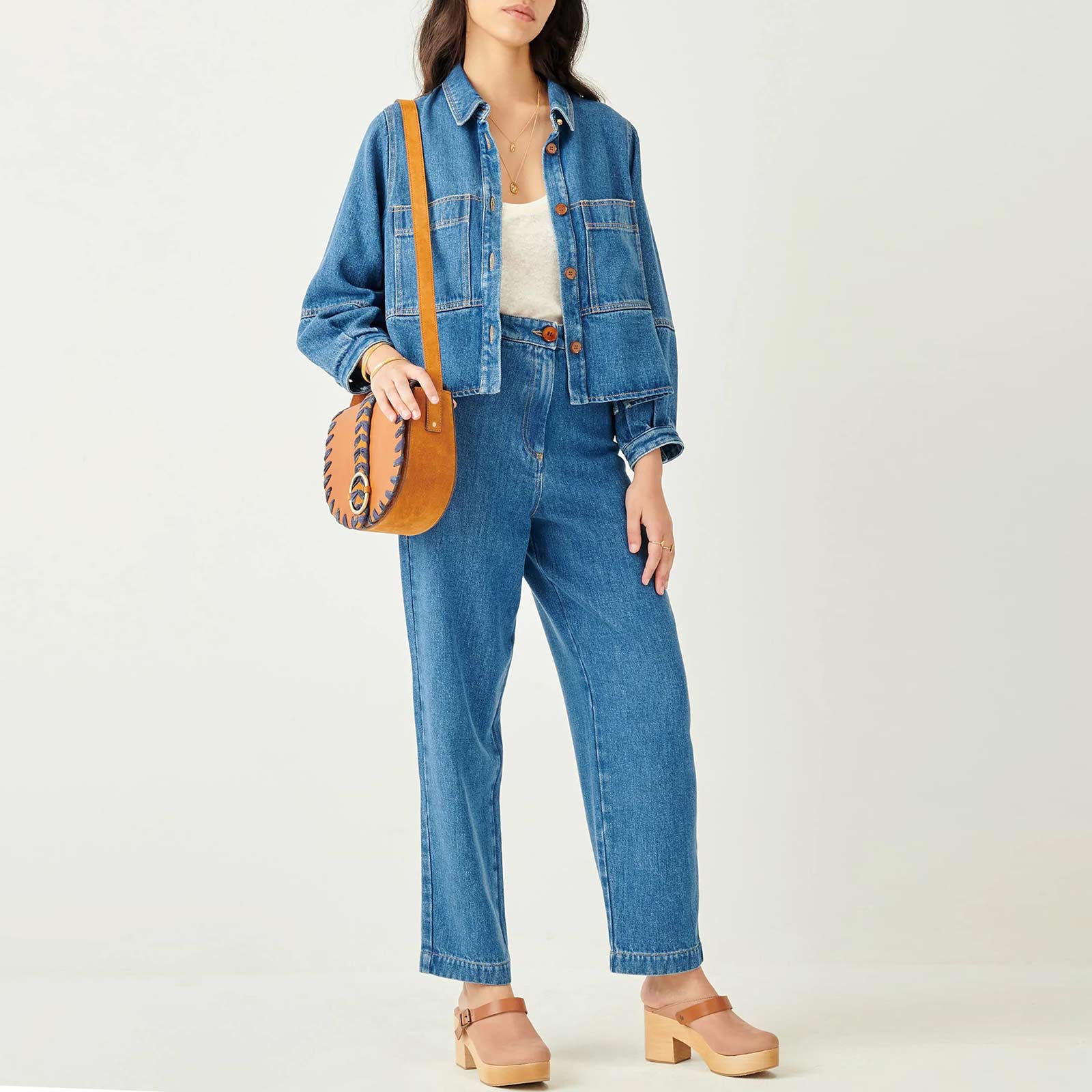 Leone Shirt denim blue - Image 5