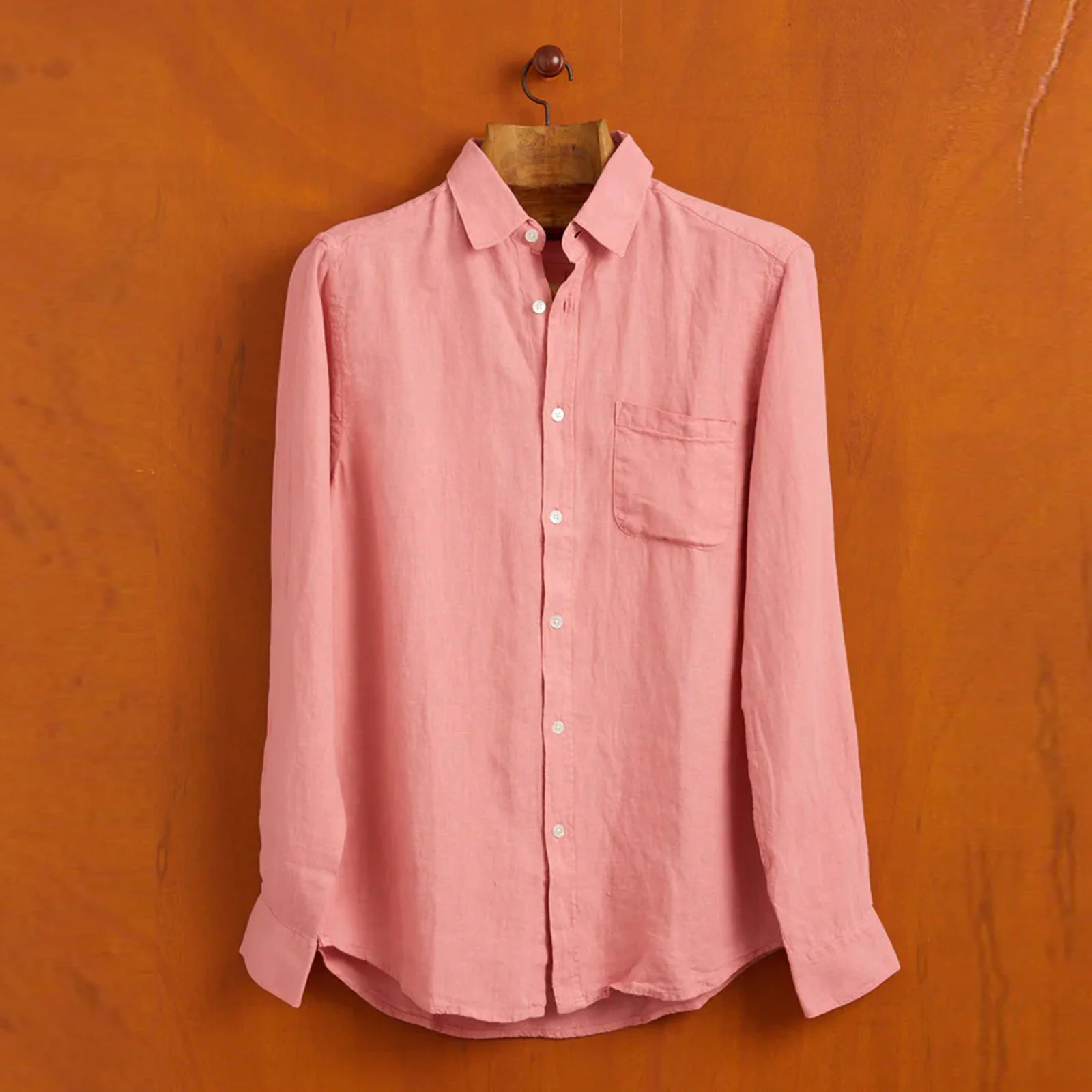Linen Shirt rose - Image 3