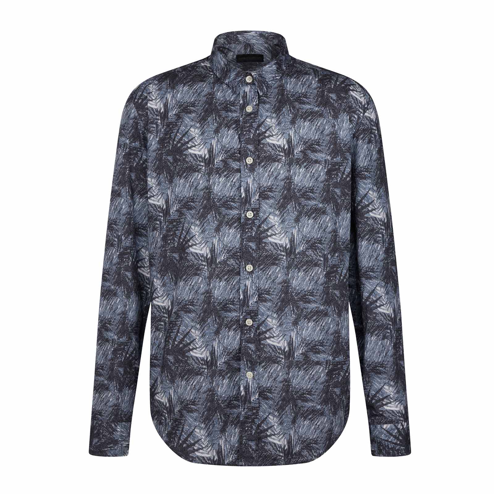 Loken Shirt dark blue painting - Image 4