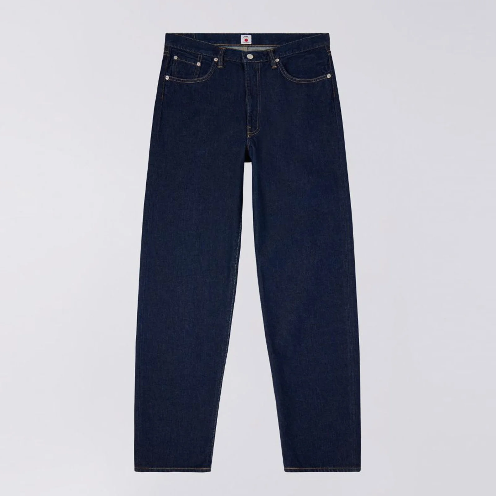 Loose Fit Kaihara Openend Denim 12 oz blue rinsed - Image 4