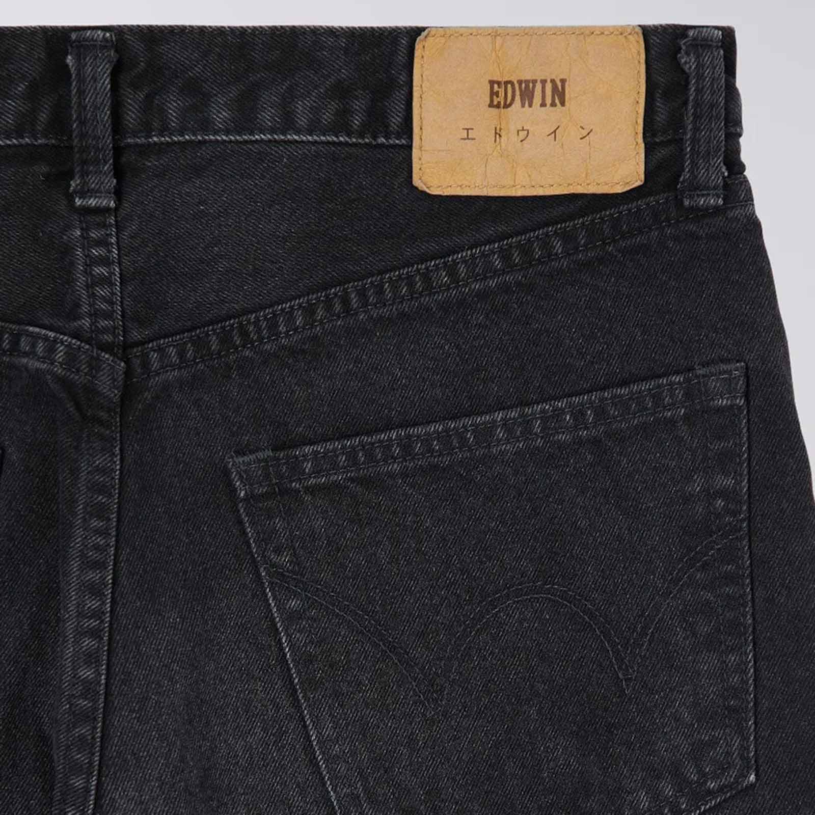 Loose Tapered Kaihara right hand black denim - Image 4
