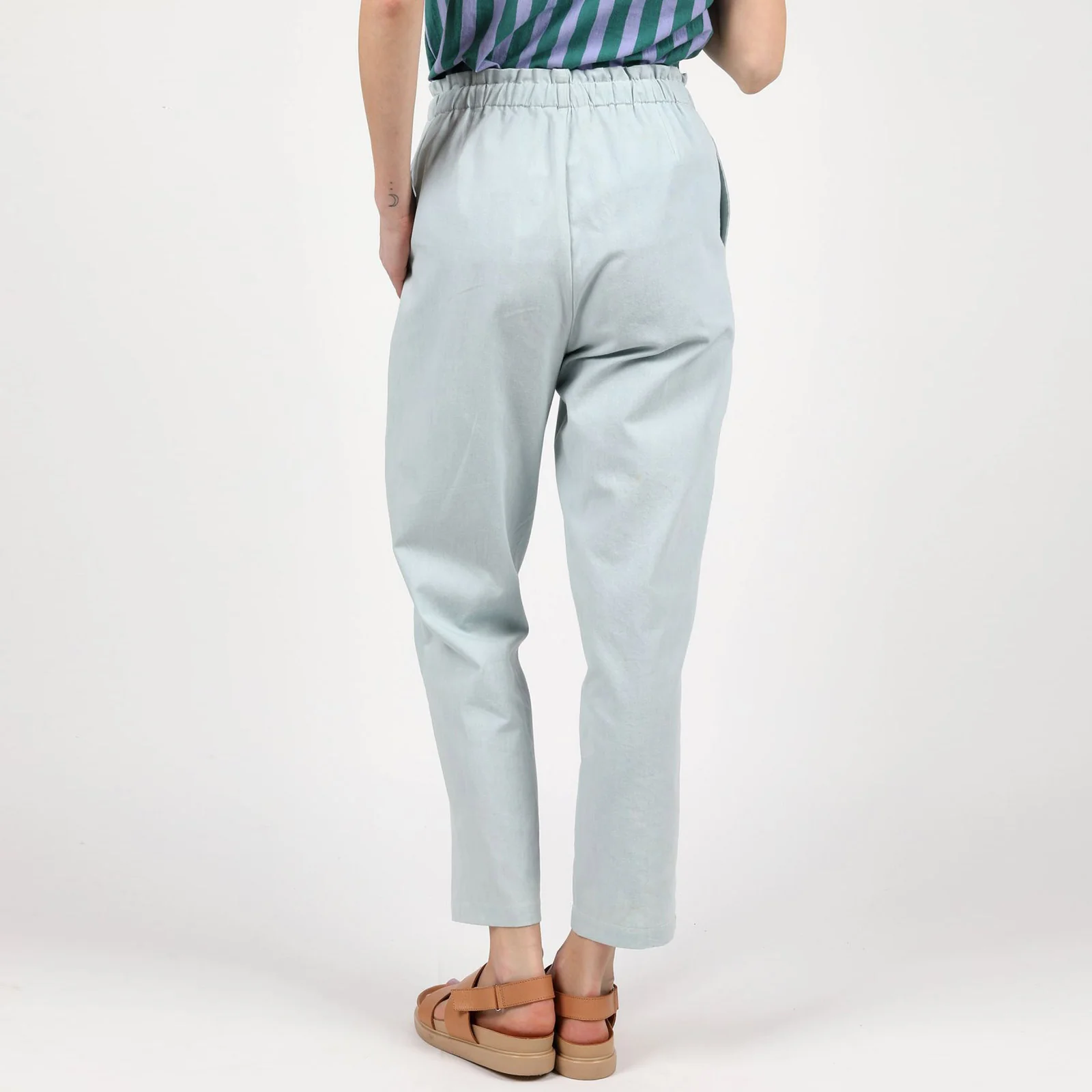 Lou Chambray Pants light denim - Image 4