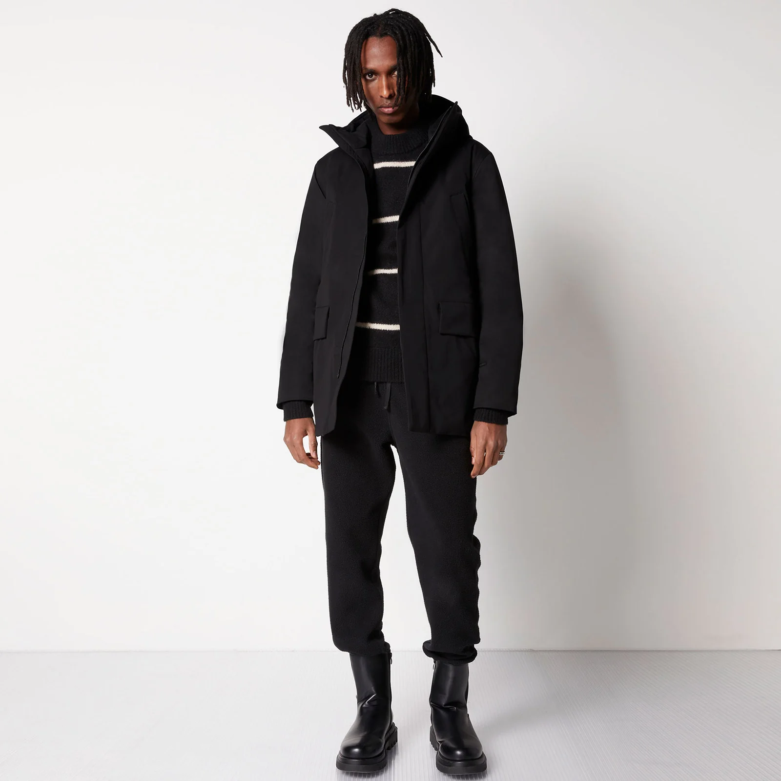 Lucius Winter Jacket black - Image 2