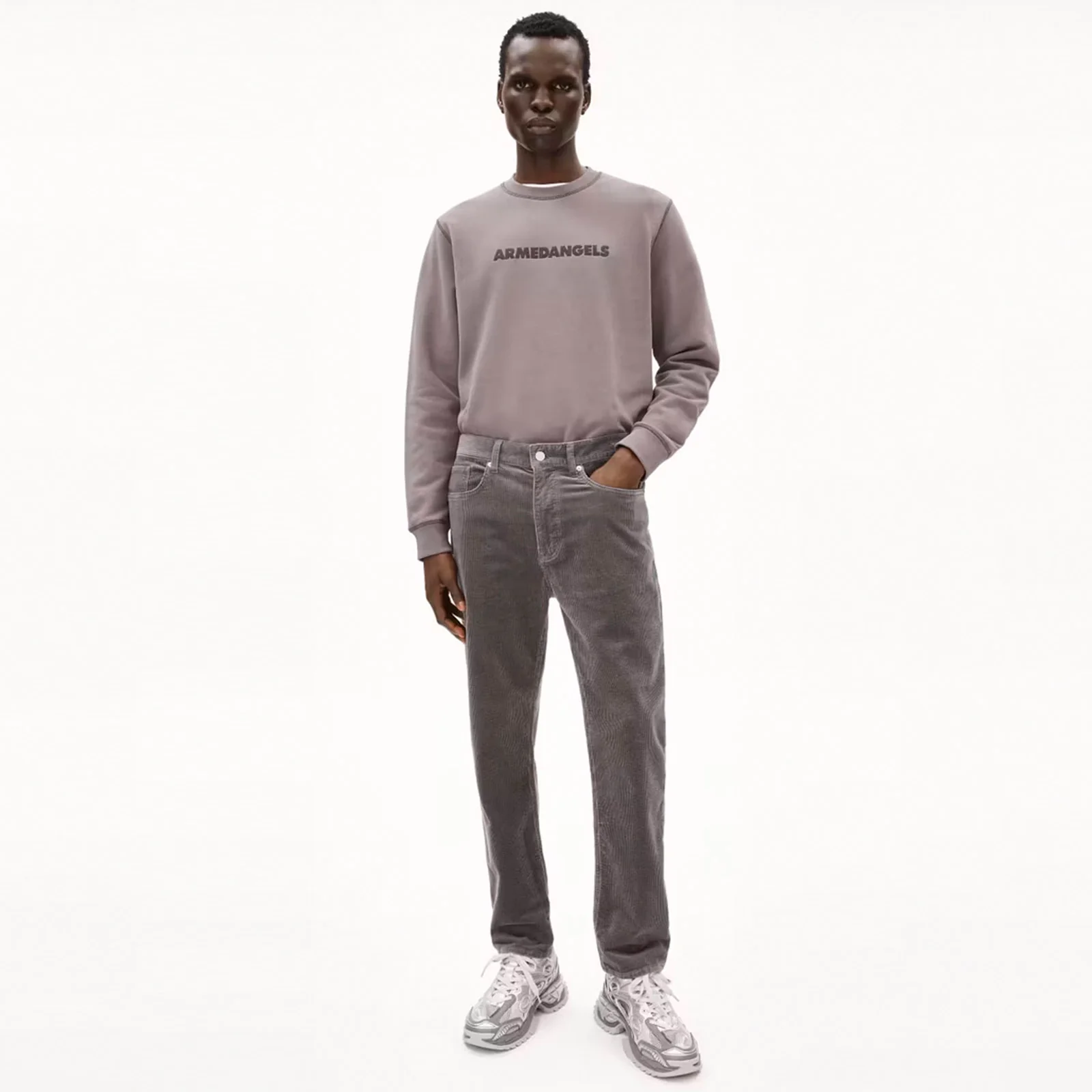 Maakx Corduroy Pants iron cast - Image 3