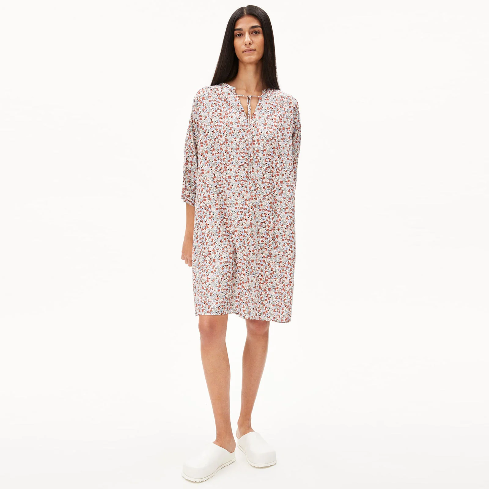 Maaren Boheme Dress oatmilk - Image 2