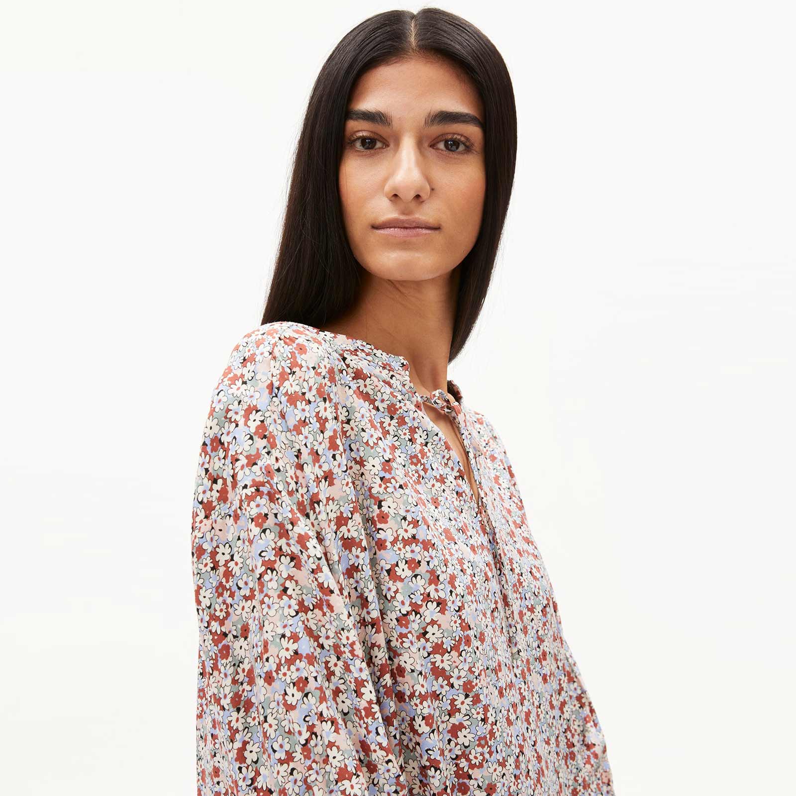 Maaren Boheme Dress oatmilk - Image 3